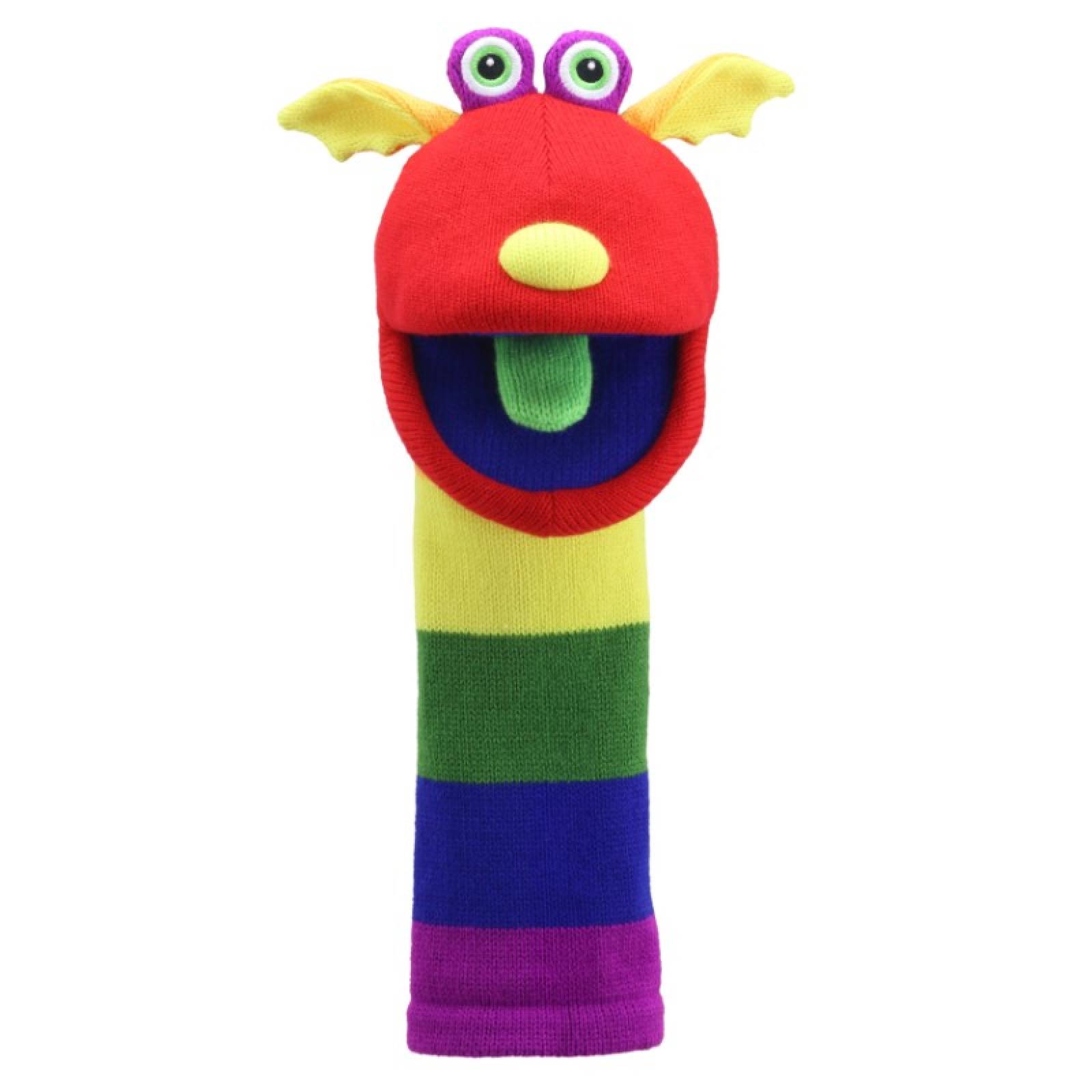 Sunny - Knitted Sockette Eco Glove Puppet 18m+