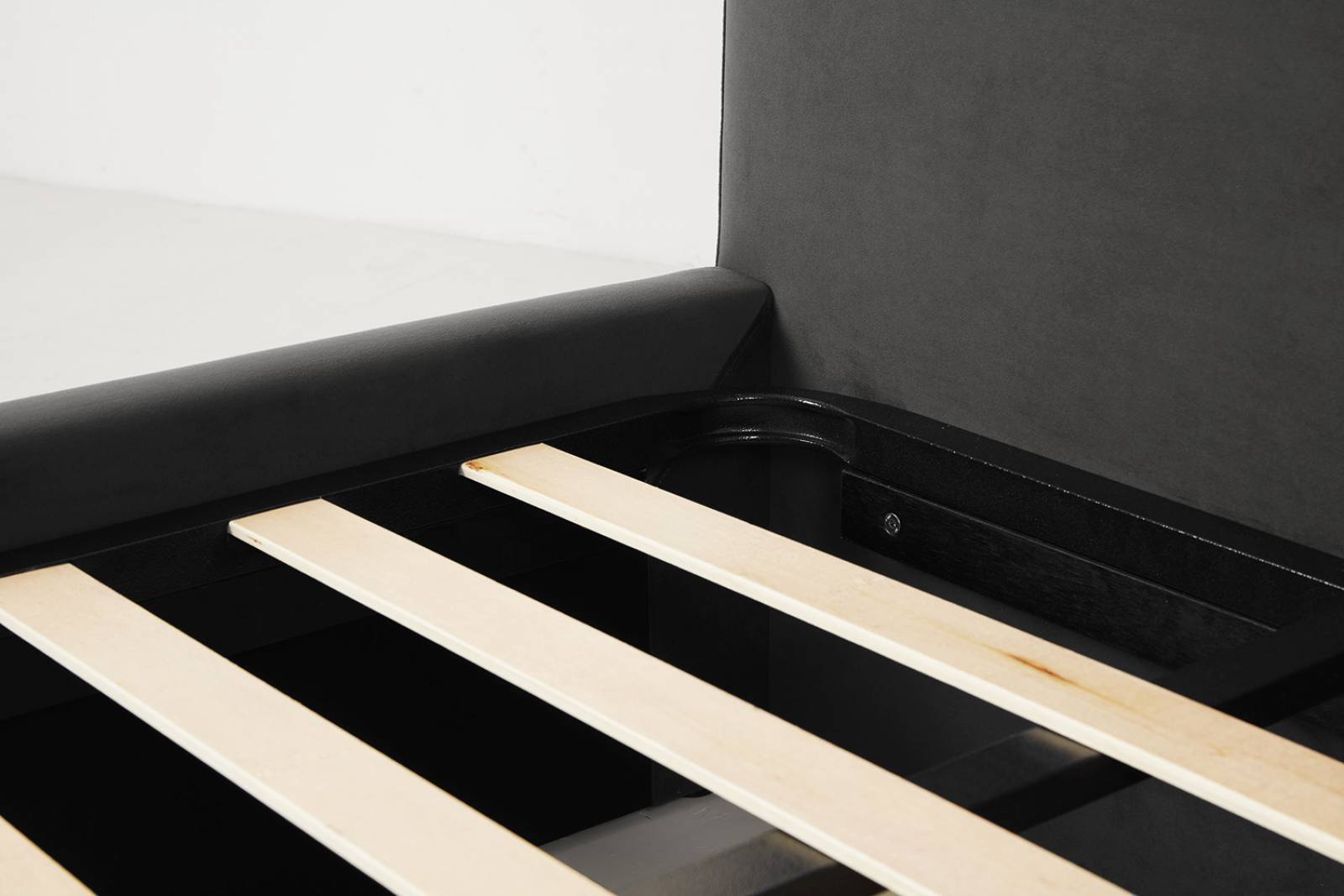 Swyft Bed 01 - Single Size Bed Frame - Velvet Charcoal thumbnails