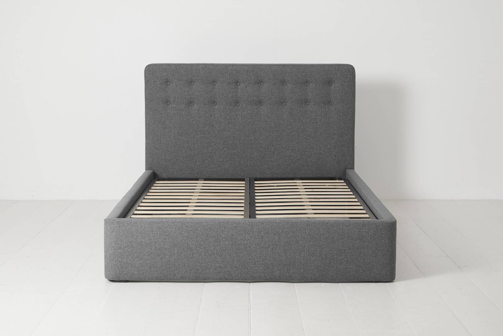Swyft Bed 01 - Double Size Bed Frame - Linen Stone