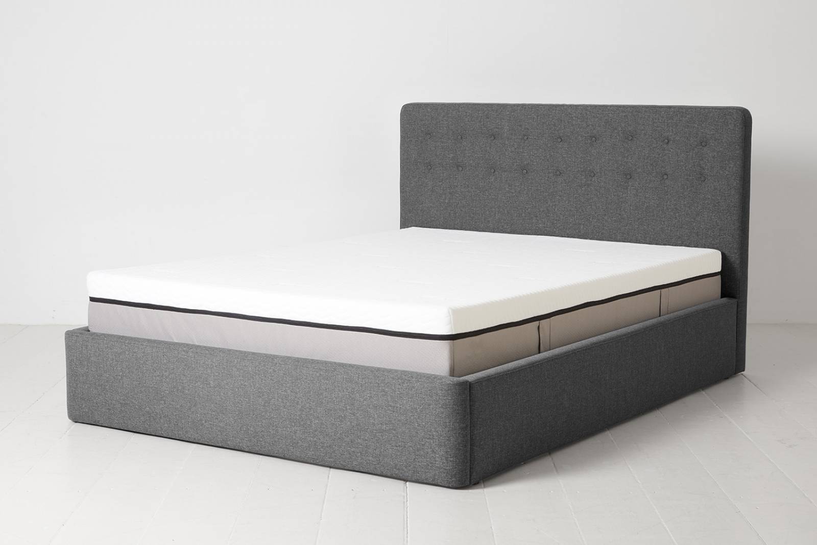 Swyft Bed 01 - King Size Bed Frame - Linen Stone thumbnails