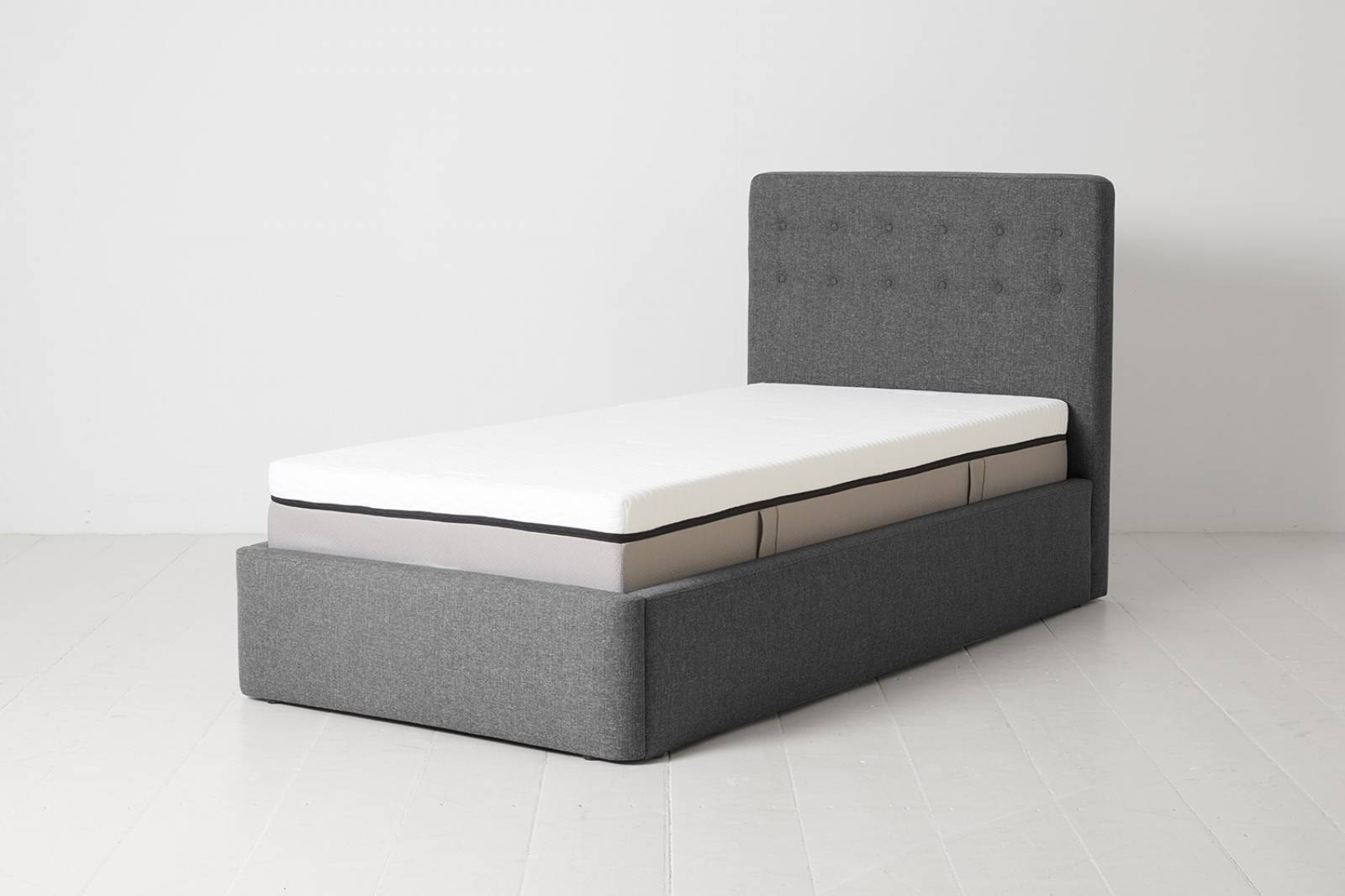 Swyft Bed 01 - Single Size Bed Frame - Linen Stone thumbnails
