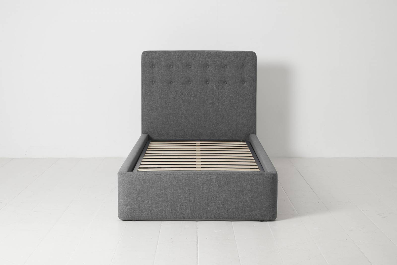 Swyft Bed 01 - Single Size Bed Frame - Linen Stone