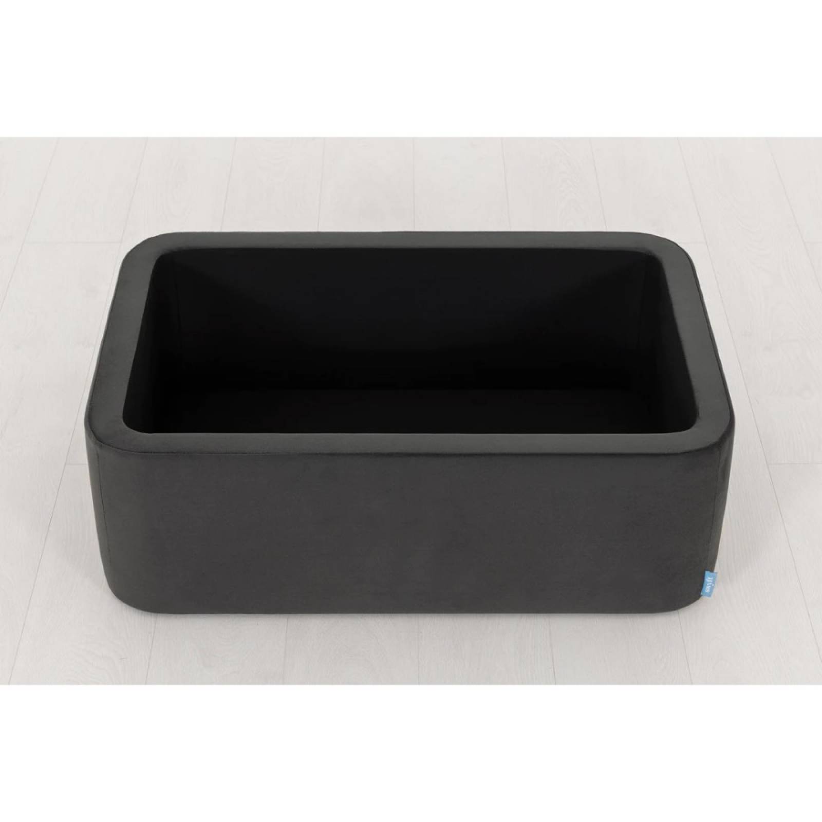 Swyft - Large Rectangular Storage Ottoman - Velvet Charcoal thumbnails