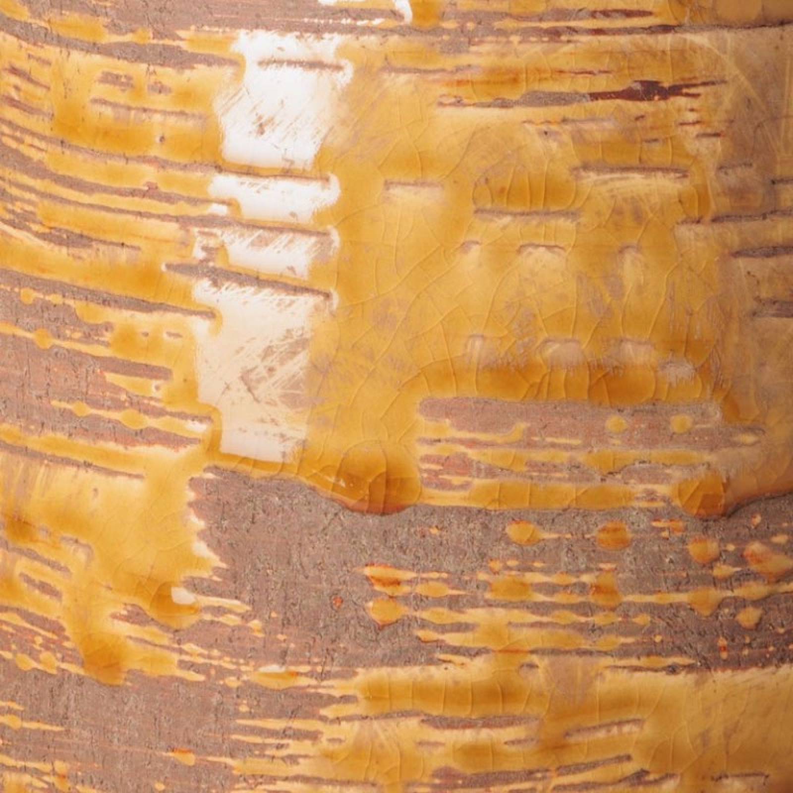 Tapered Ceramic Vase In Nectar thumbnails