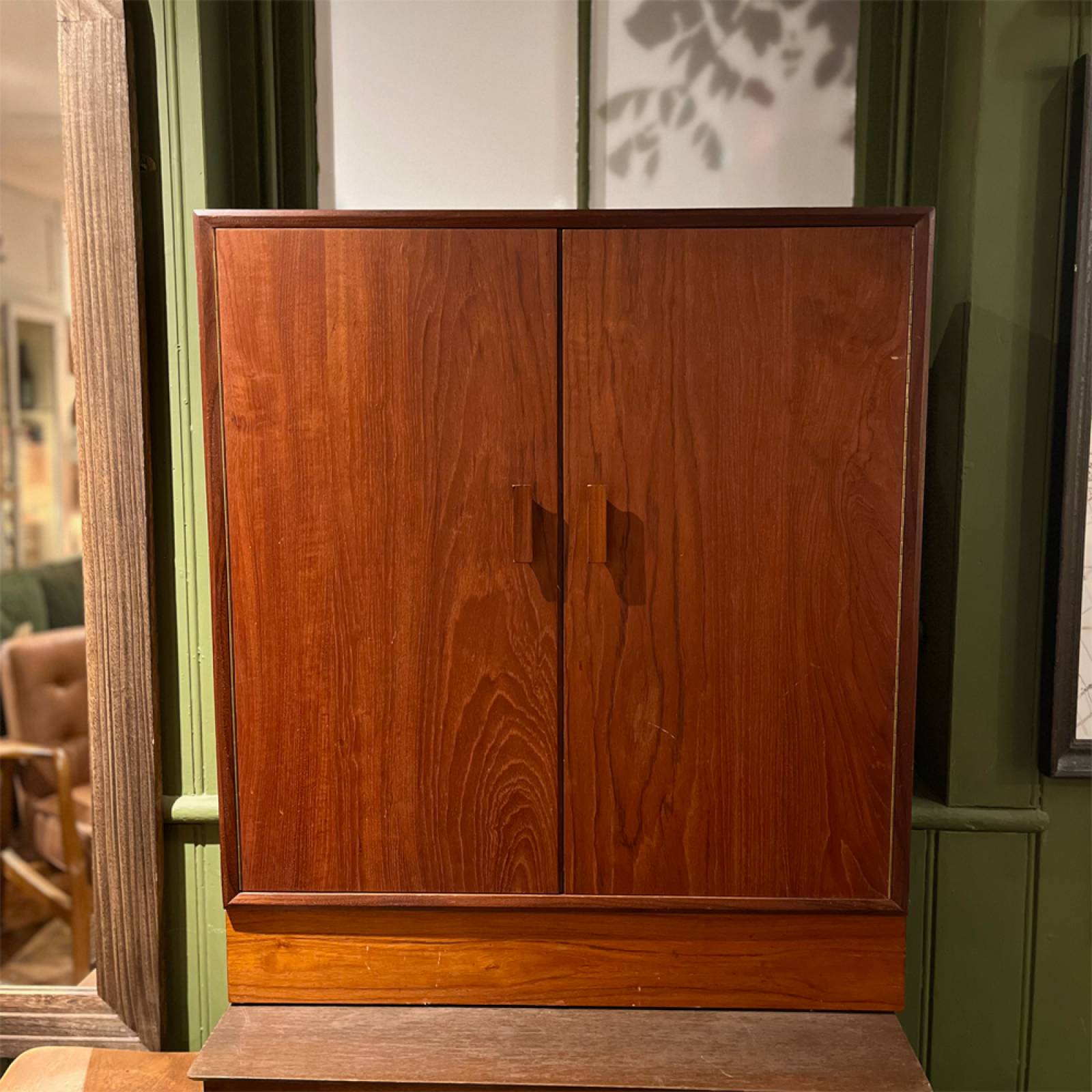 Teak 2 Door Cabinet
