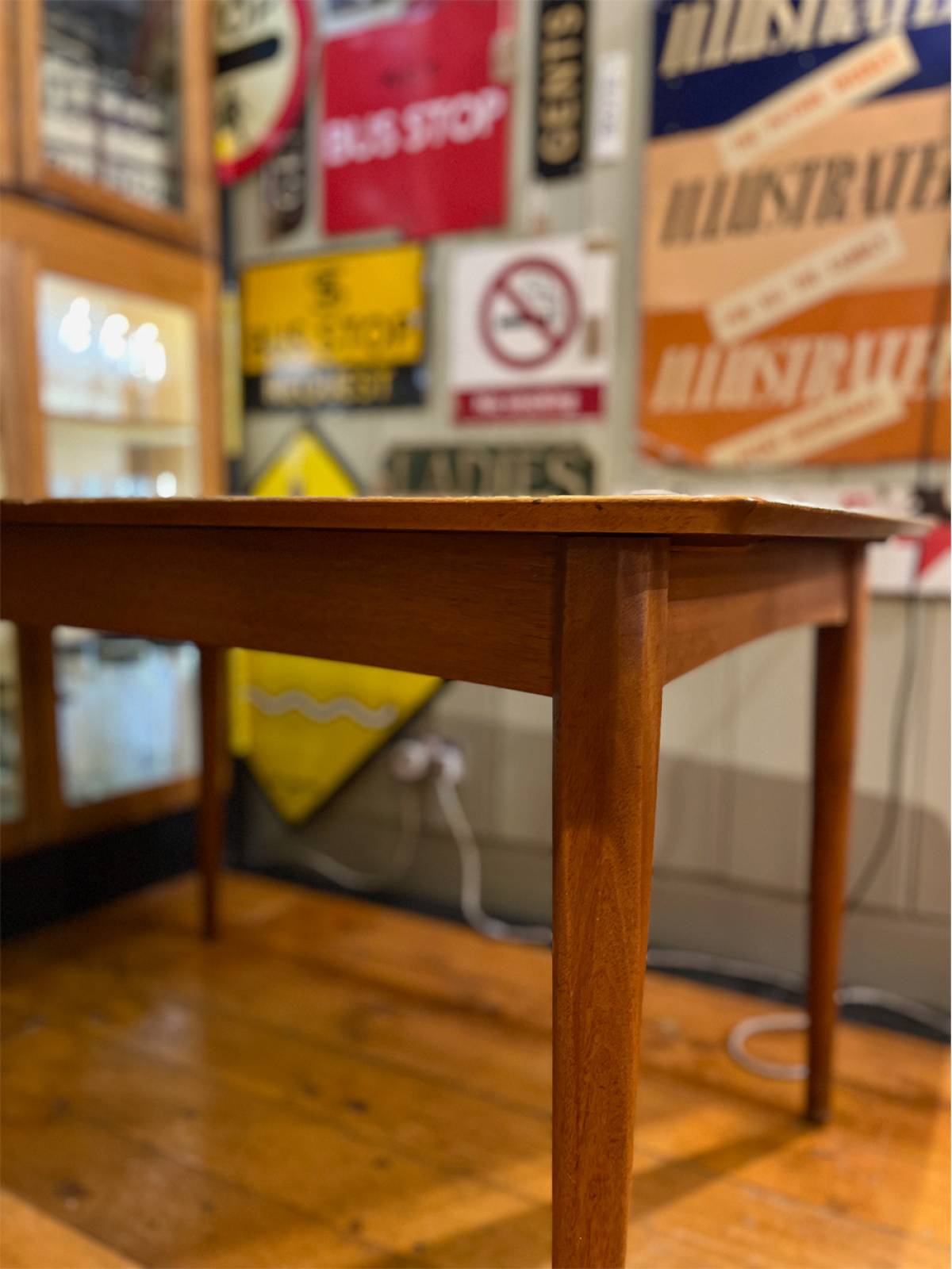 Teak Extending Dining Table With Set Of 4 Chairs 120cm thumbnails