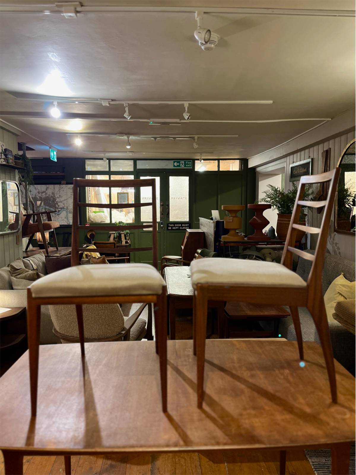 Teak Extending Dining Table With Set Of 4 Chairs by McIntosh thumbnails