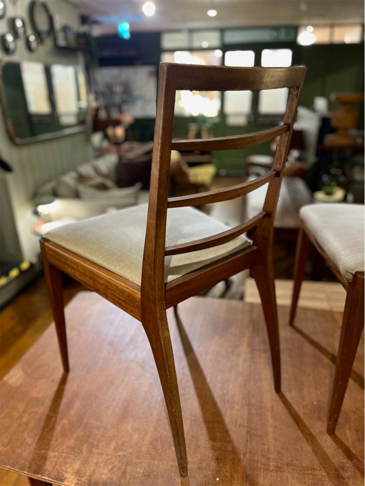 Teak Extending Dining Table With Set Of 4 Chairs by McIntosh thumbnails