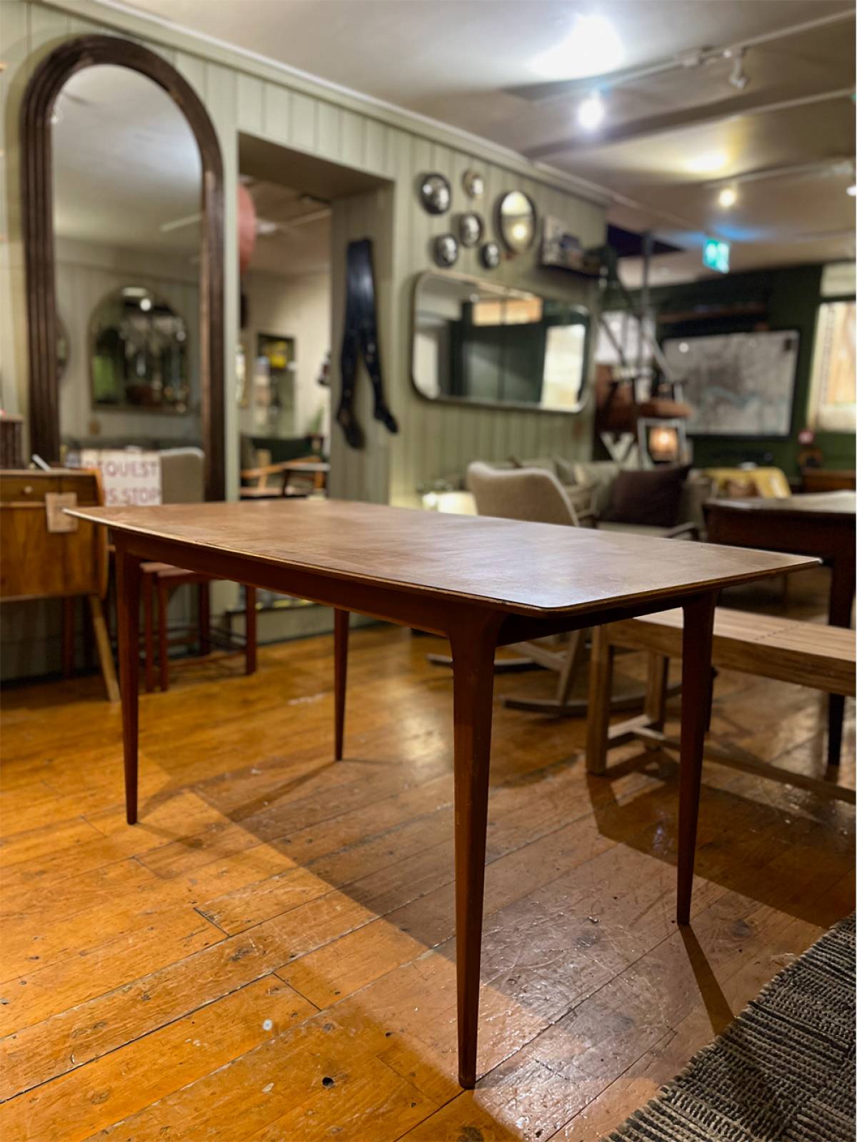 Teak Extending Dining Table With Set Of 4 Chairs by McIntosh thumbnails
