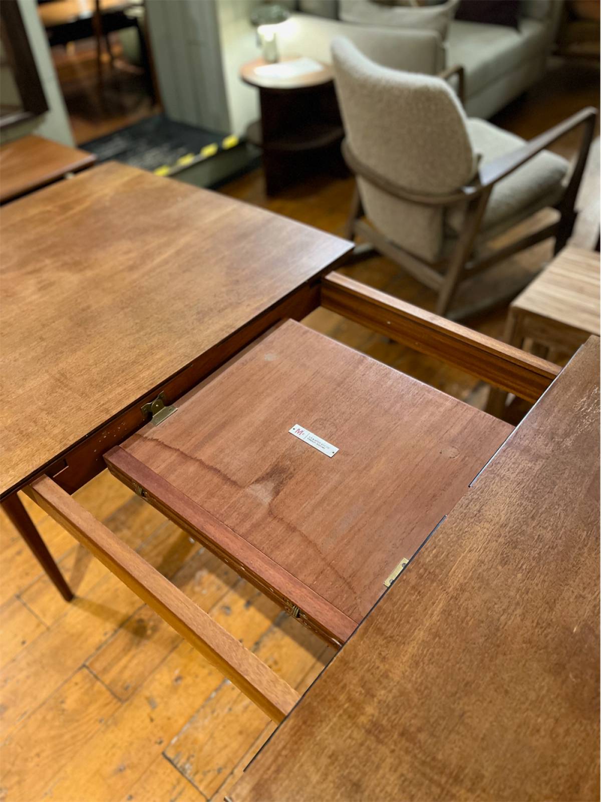 Teak Extending Dining Table With Set Of 4 Chairs by McIntosh thumbnails