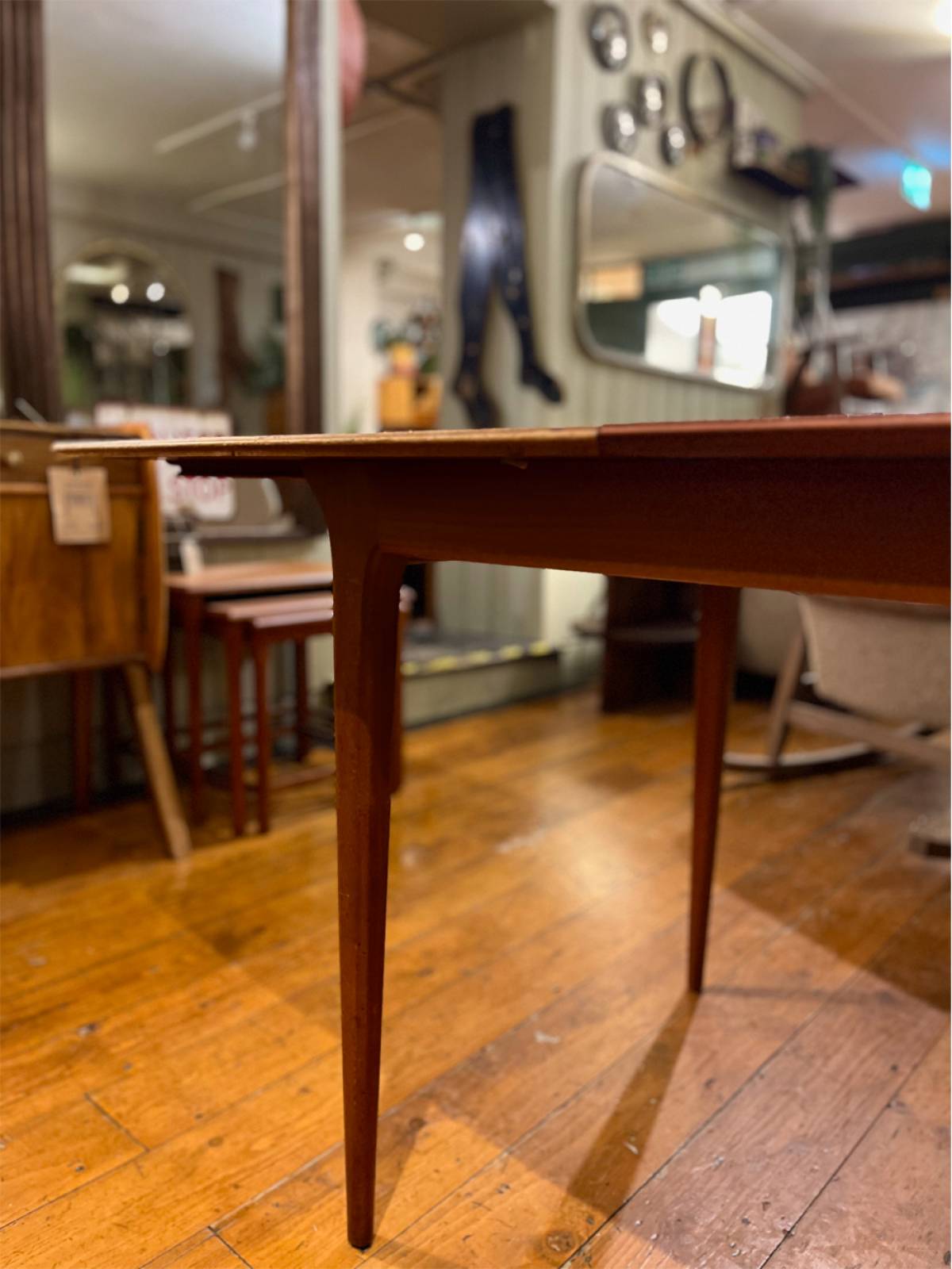 Teak Extending Dining Table With Set Of 4 Chairs by McIntosh thumbnails