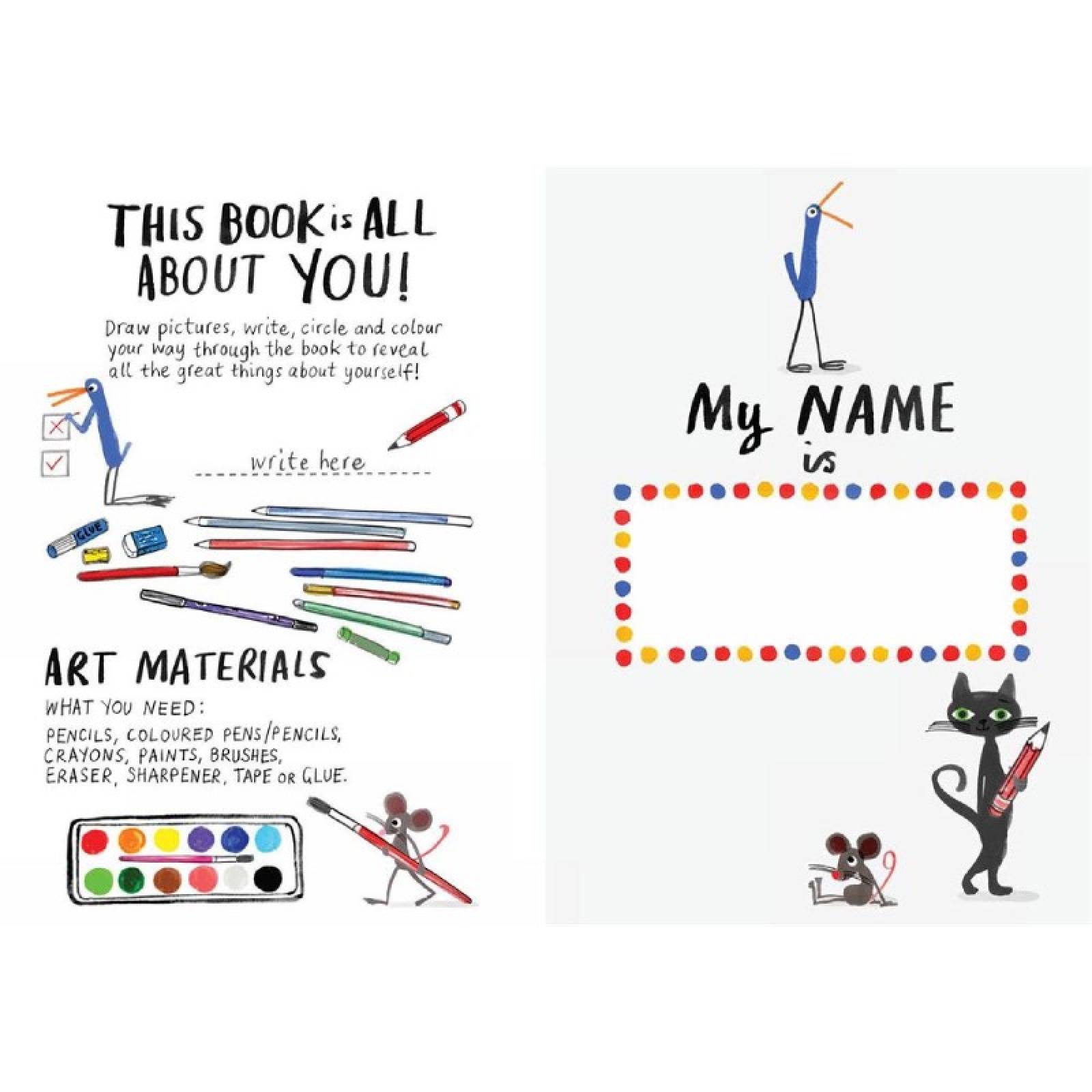 The Me Book: An Art Activity Book By Marion Deuchars thumbnails