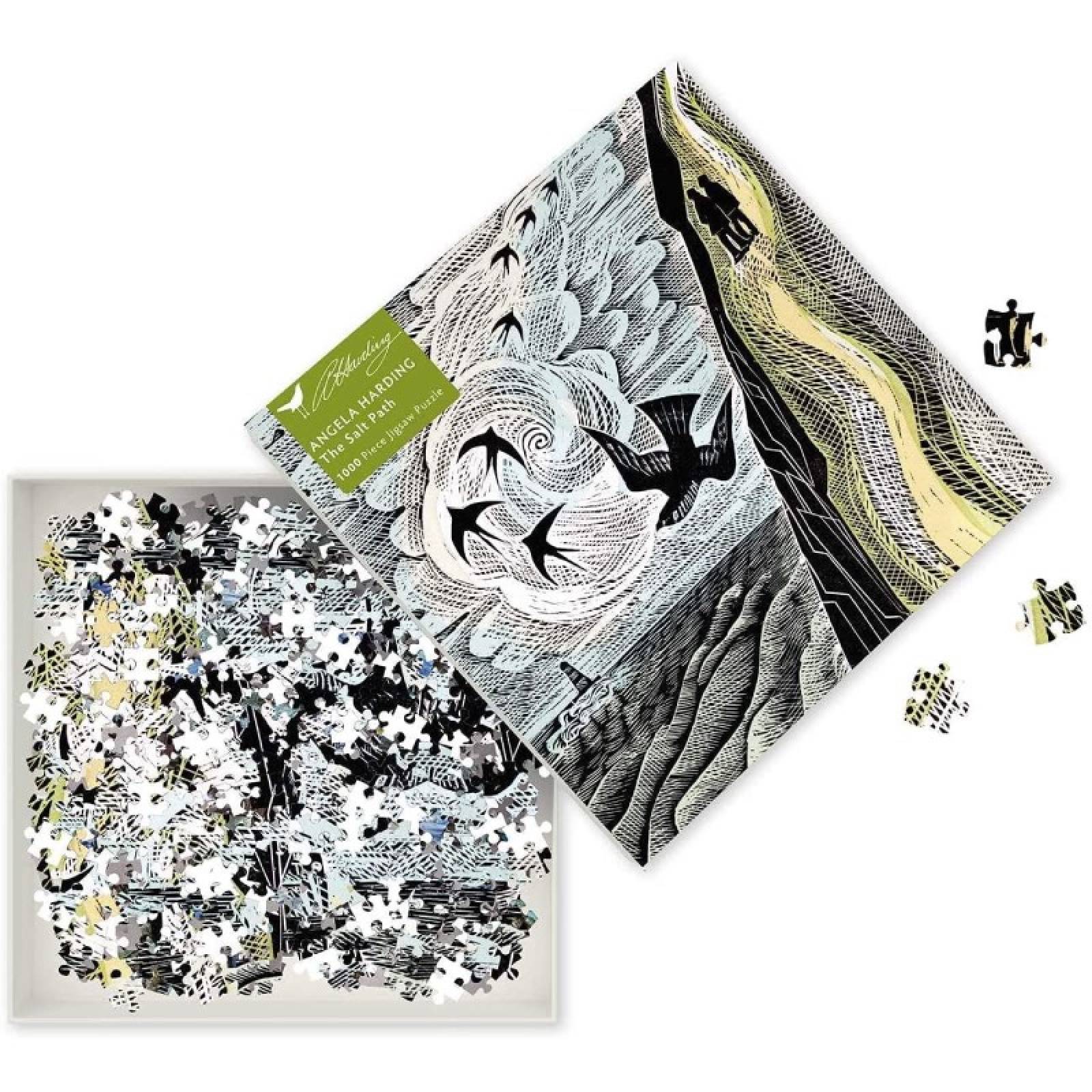 The Salt Path By Angela Harding - 1000 Piece Jigsaw Puzzle thumbnails