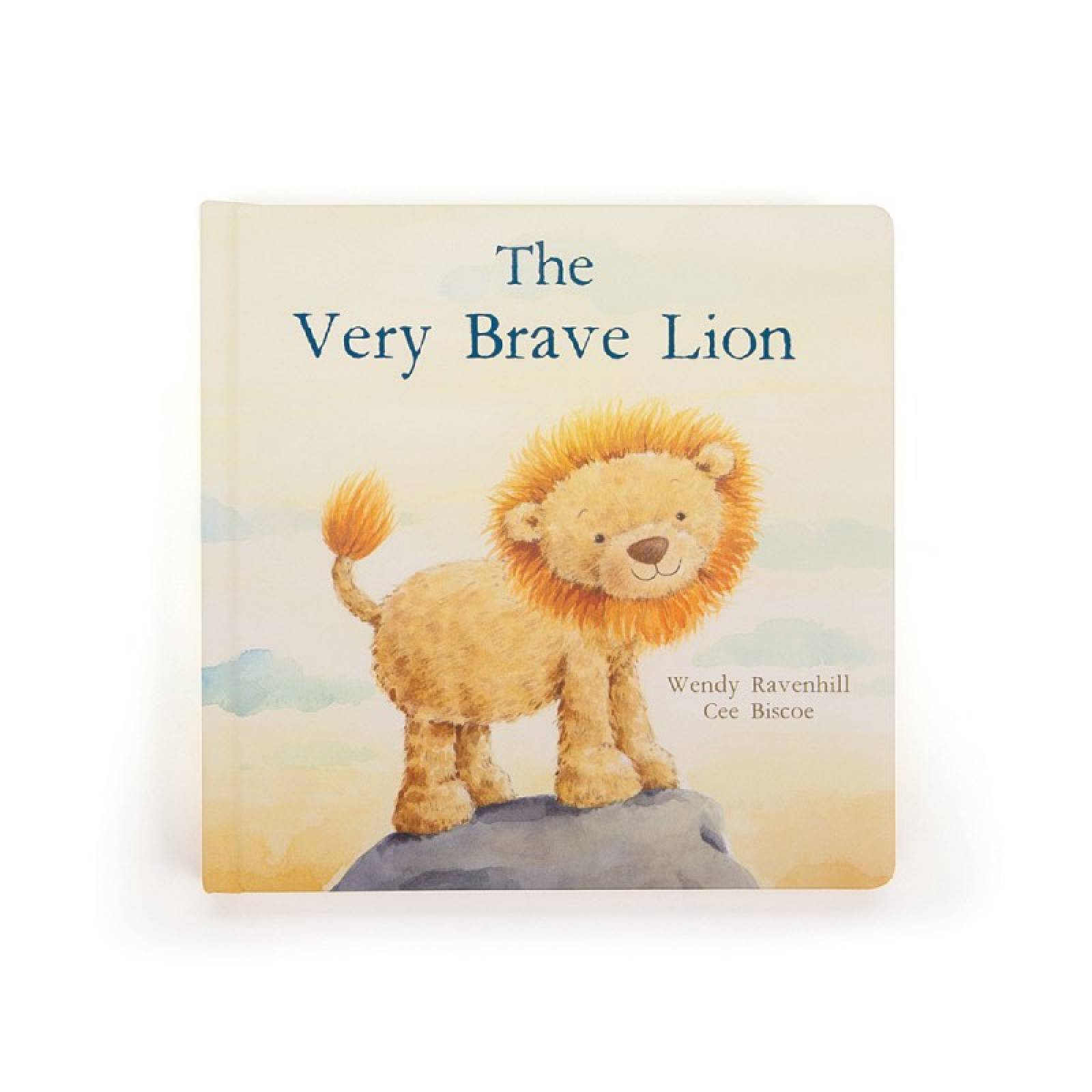 The Very Brave Lion - Hardback Book By Jellycat