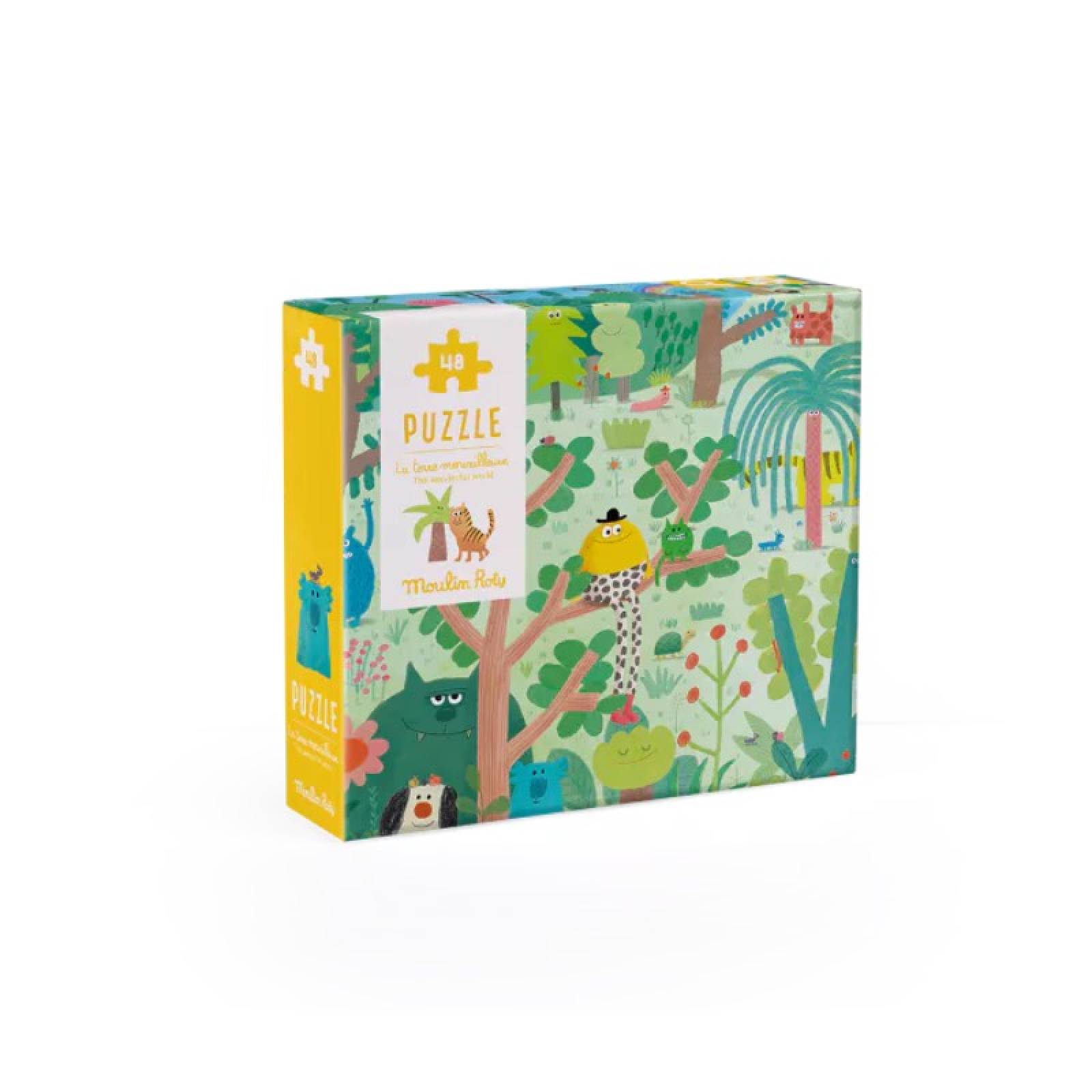 The Wonderful World 48 Piece Jigsaw Puzzle By Moulin Roty