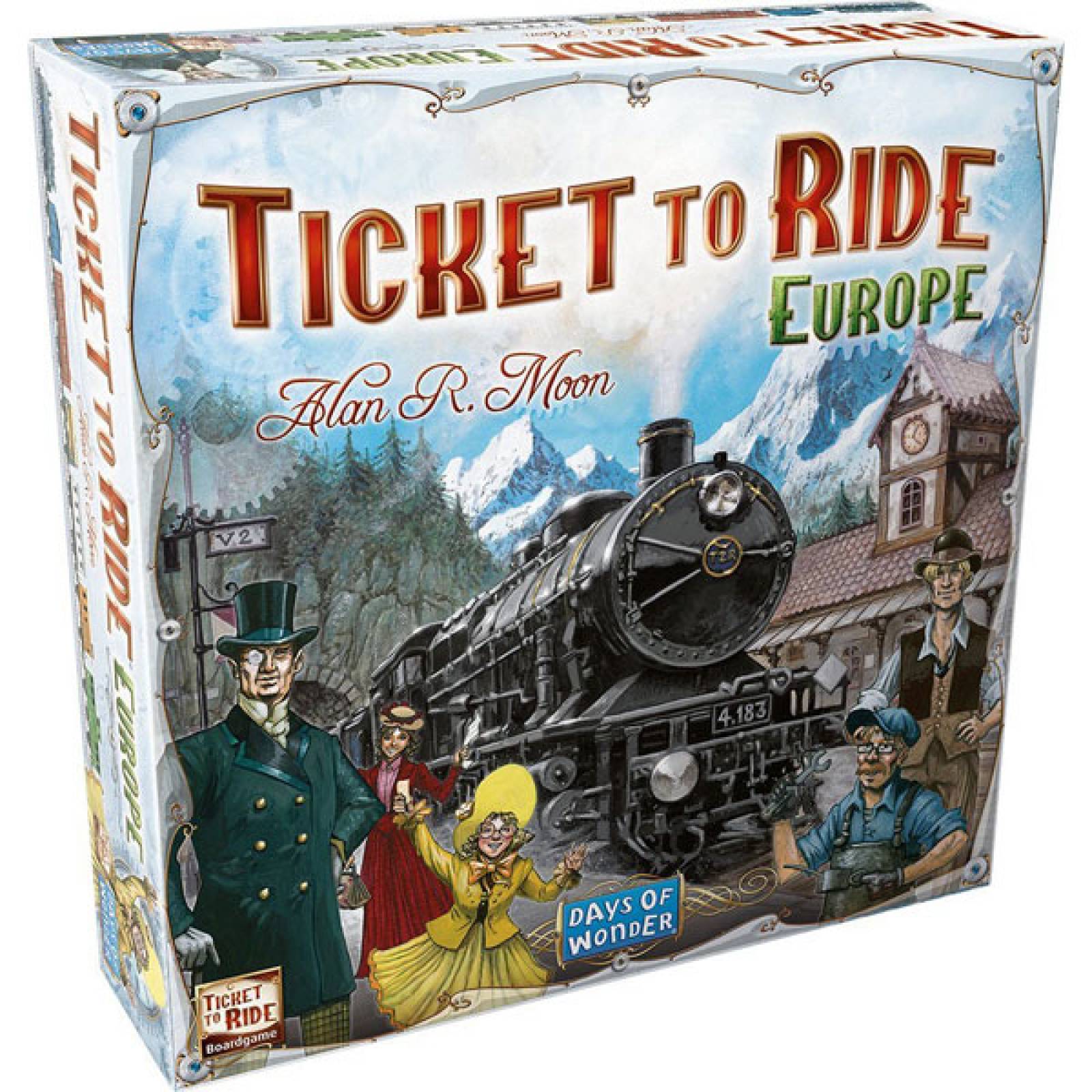 Ticket To Ride Europe Game 8+