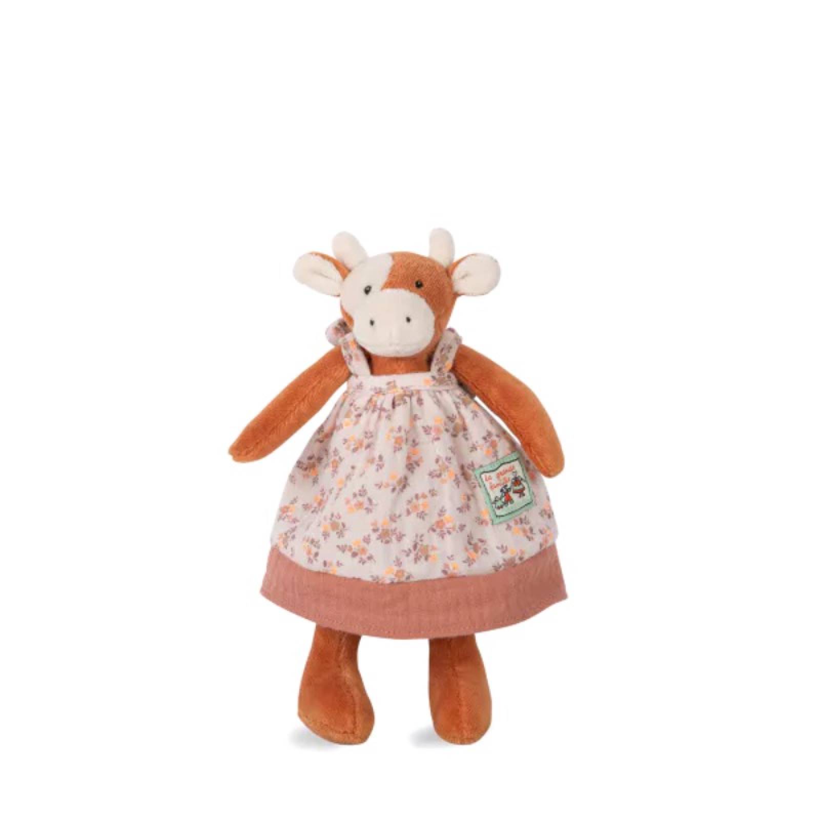 Tiny Charlotte The Cow Soft Toy By Moulin Roty 0+