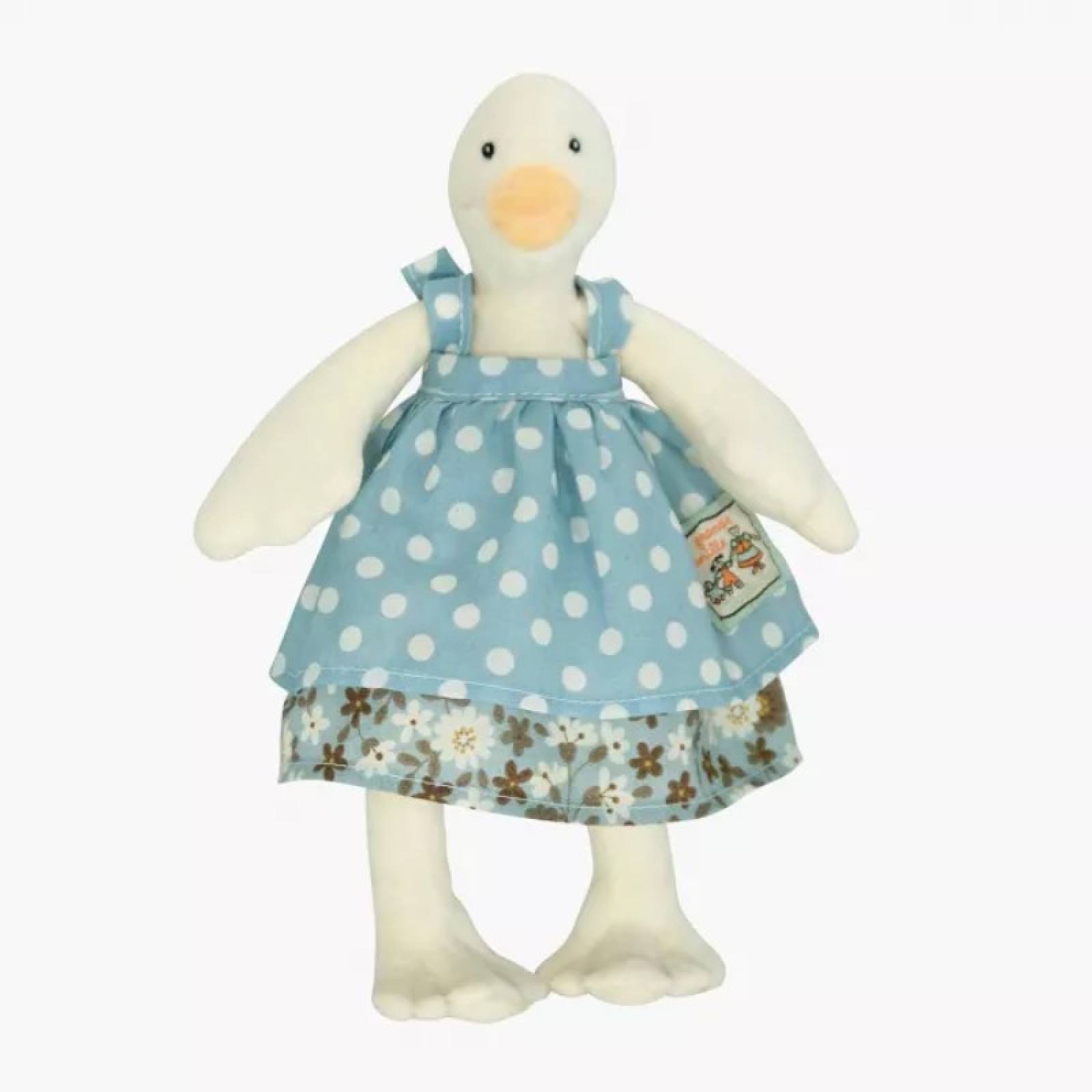 Tiny Jeanne The Duck Soft Toy By Moulin Roty 0+