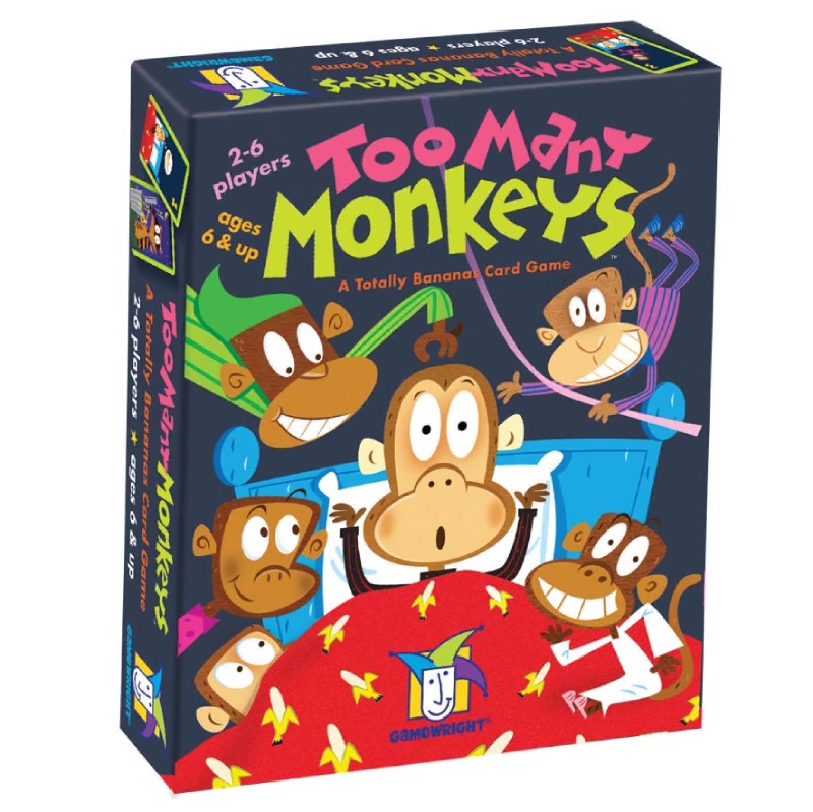 Too Many Monkeys Card Game 6+
