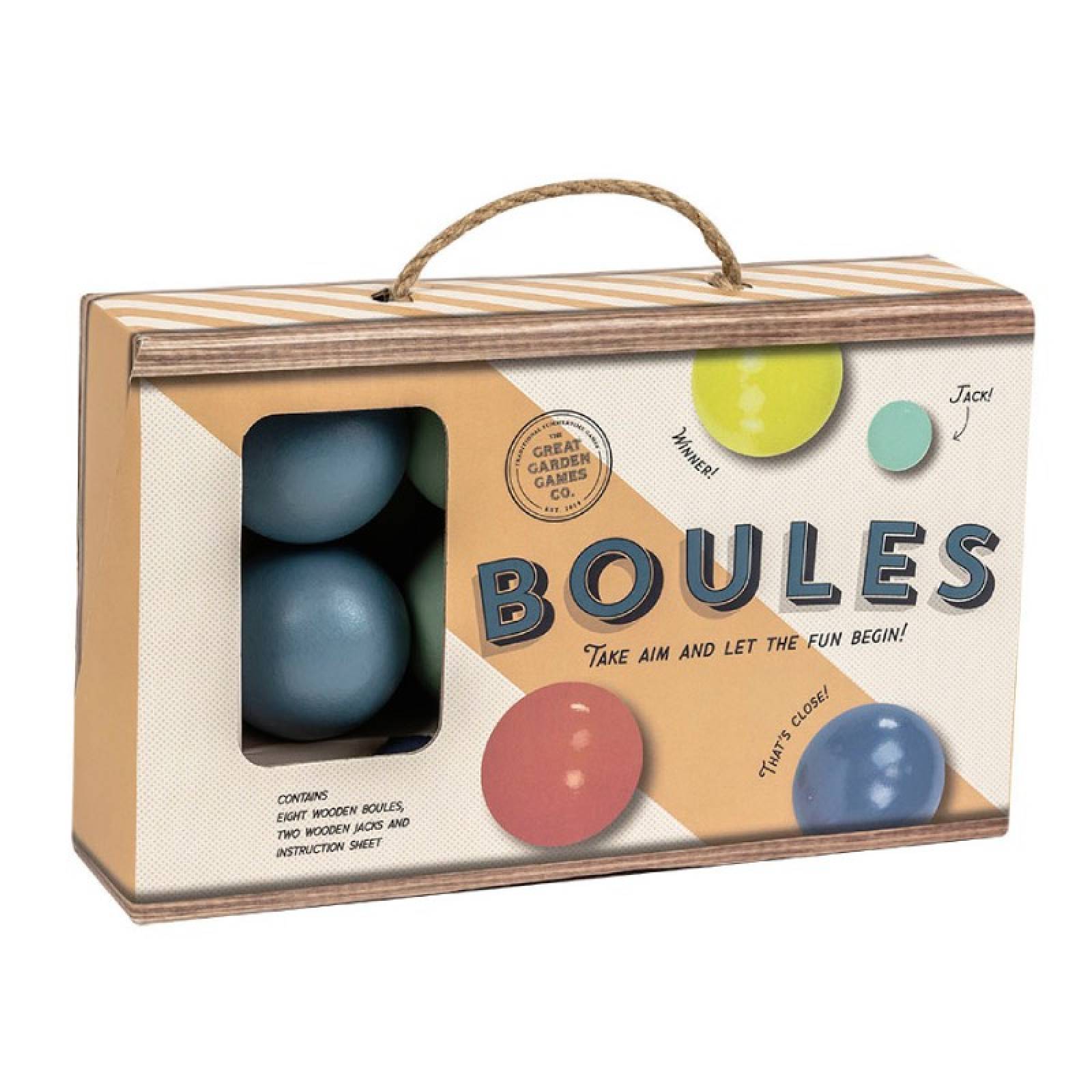 Traditional Wooden Boules Set 6+ thumbnails