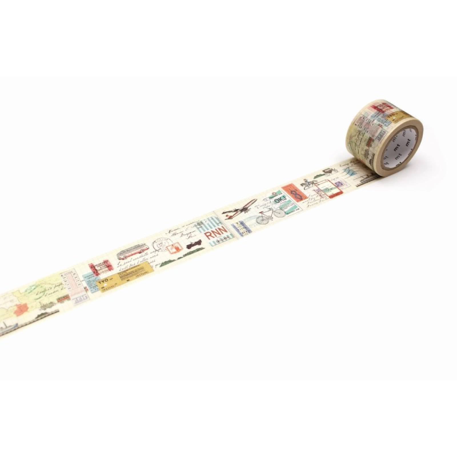 Travel Way - Roll Of Washi Masking Tape