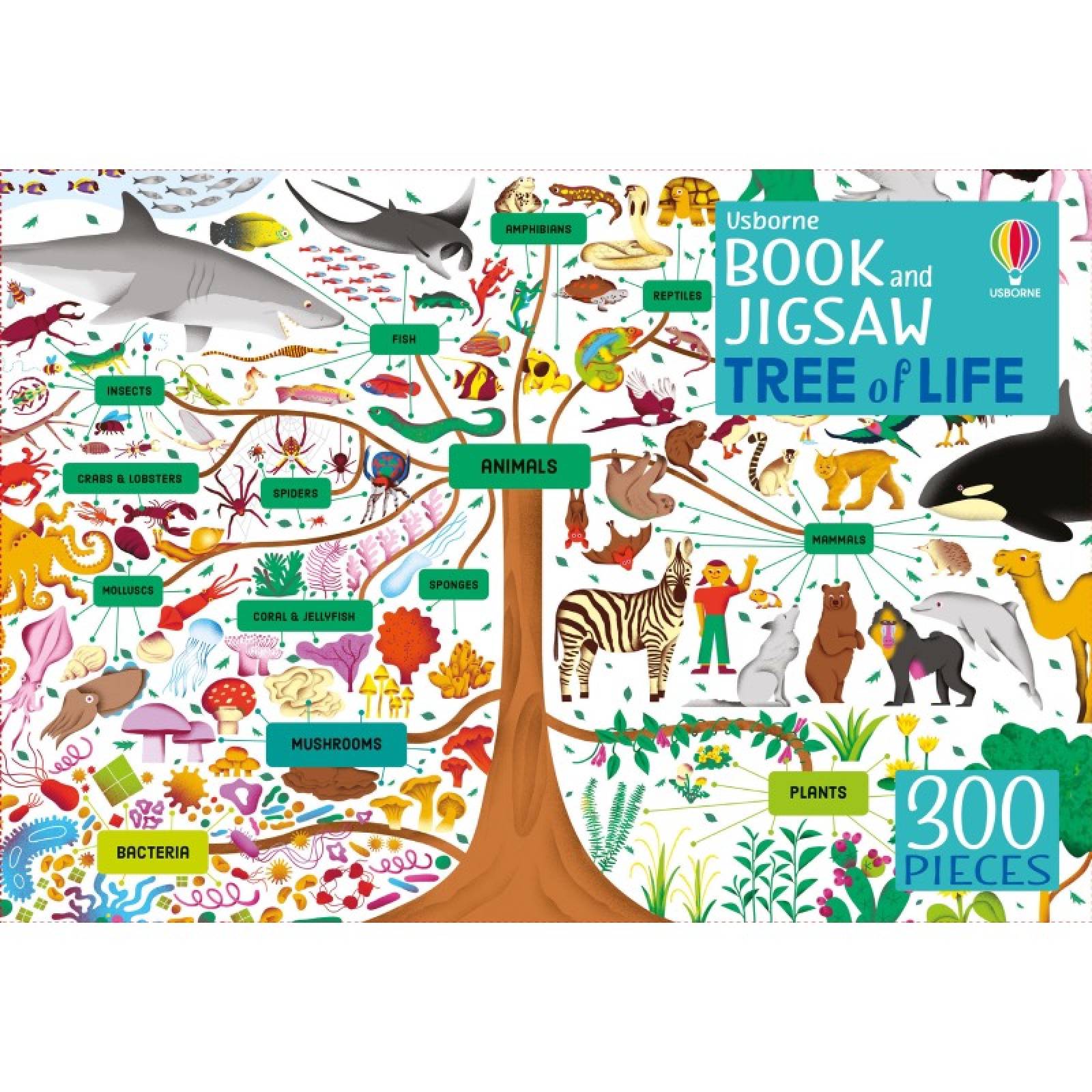 Tree Of Life - 300 Piece Jigsaw Puzzle & Book