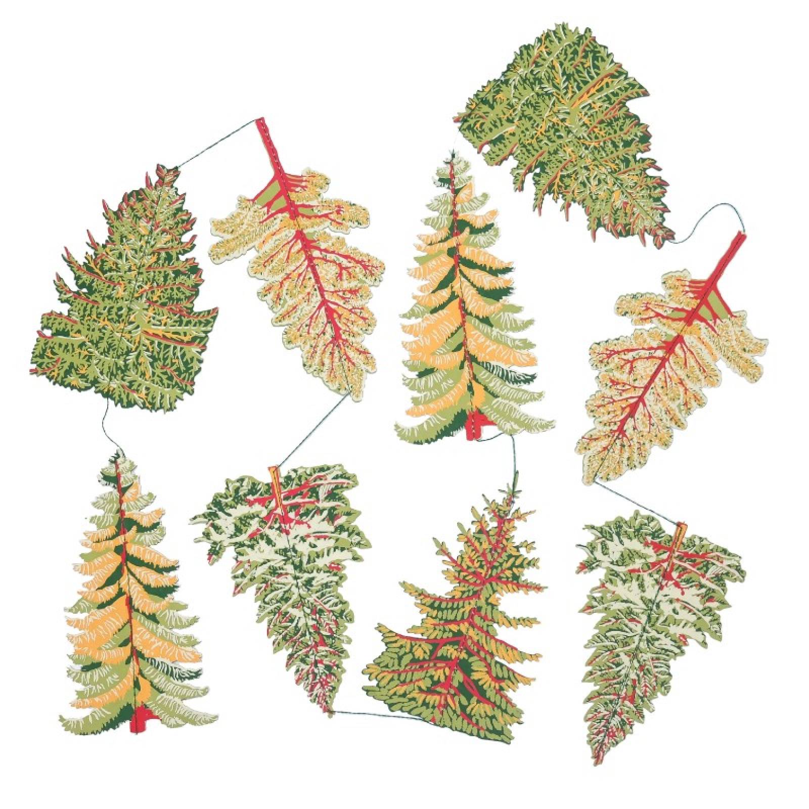 Trees - Vertical Wall Hanging Paper Garland thumbnails