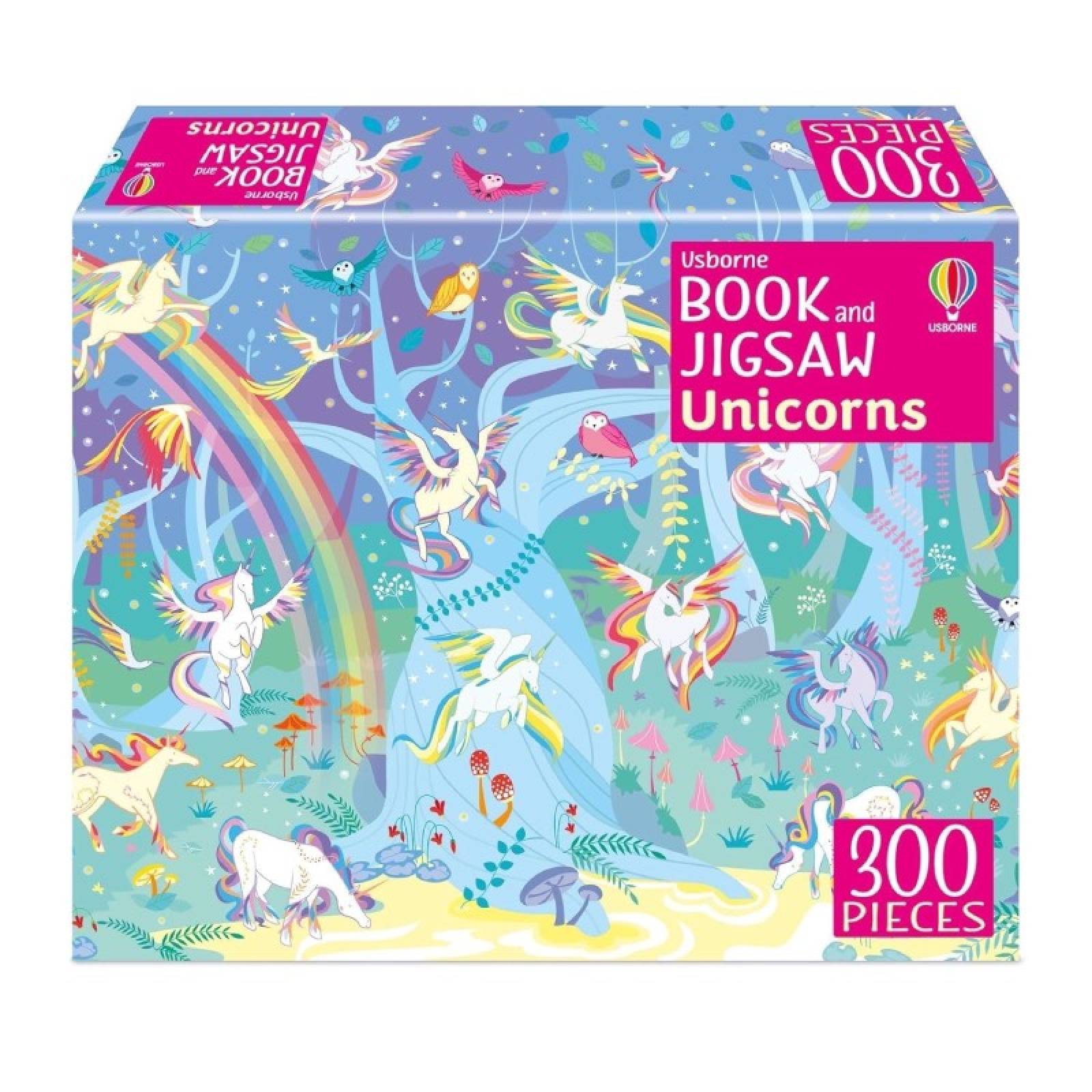 Unicorns - 300 Piece Jigsaw Puzzle & Book