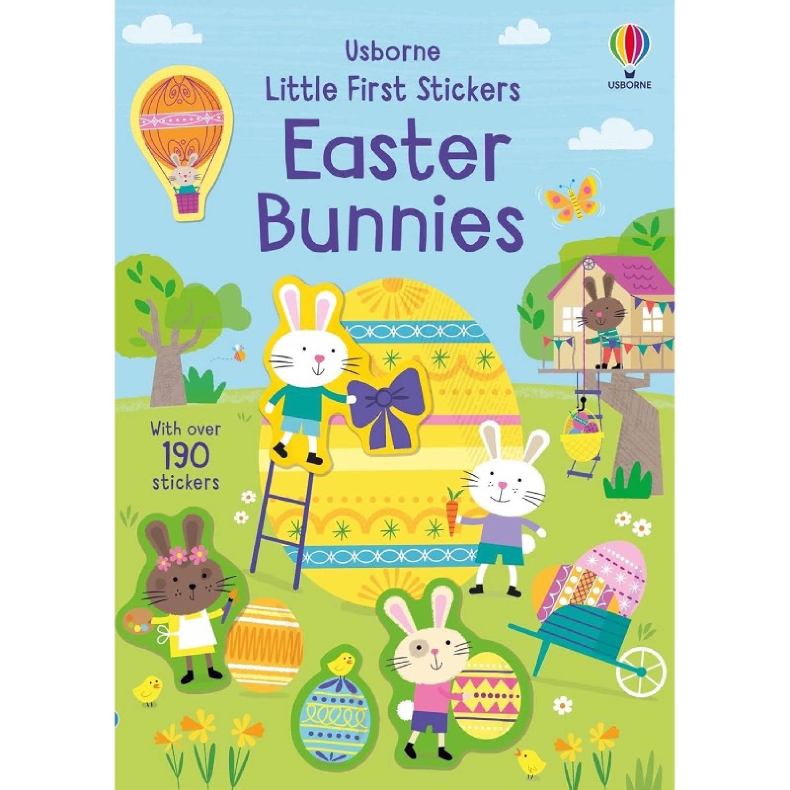 Usborne Little First Stickers: Easter Bunnies