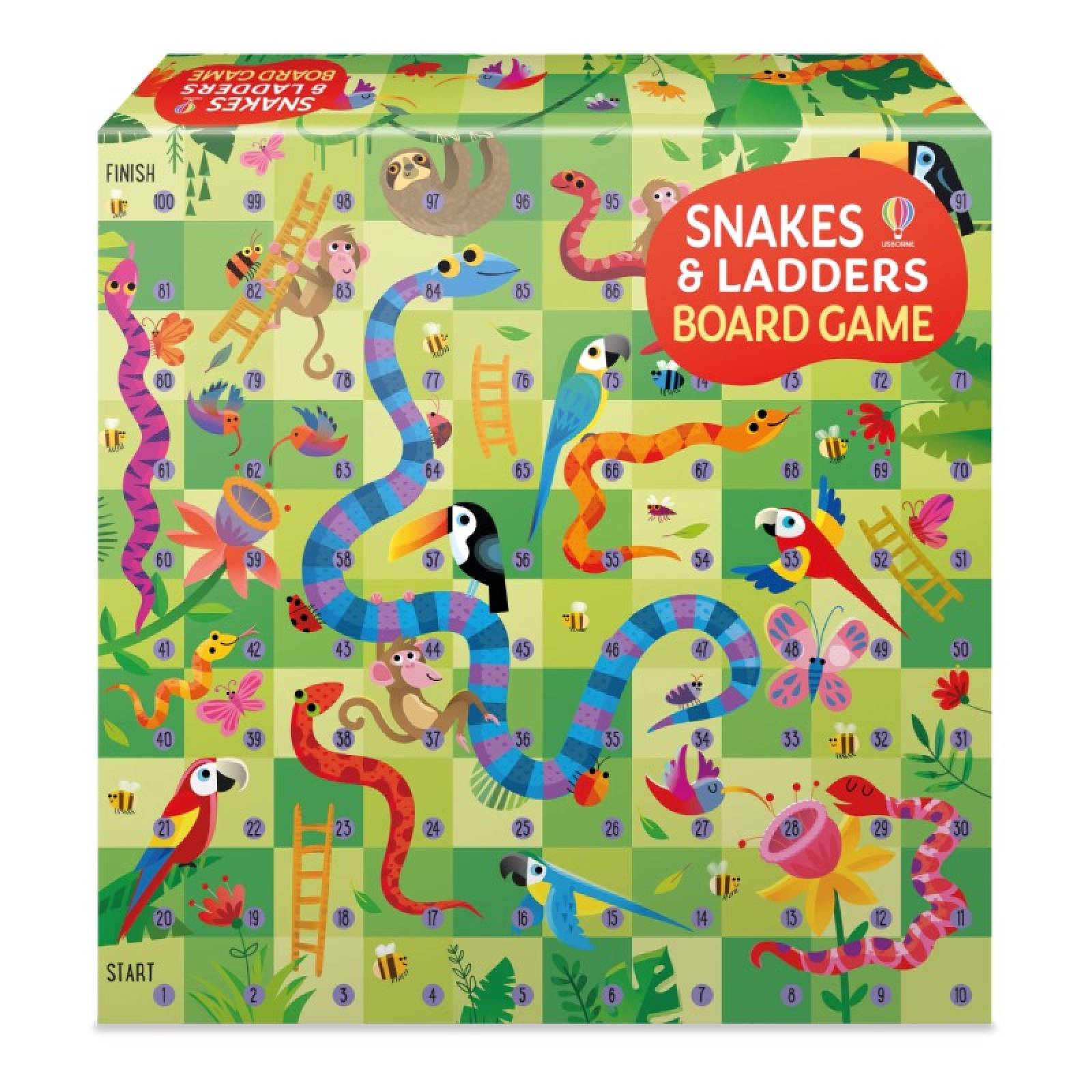 Usborne Snakes & Ladders Board Game