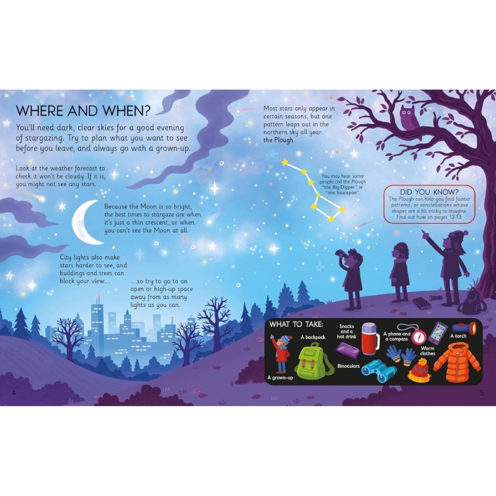 Usborne Stargazing Book - Hardback Book thumbnails