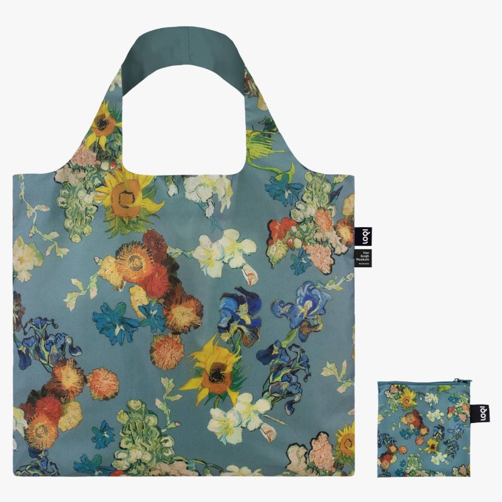 Vincent Van Gogh Bouquet - Eco Tote Bag With Pouch thumbnails
