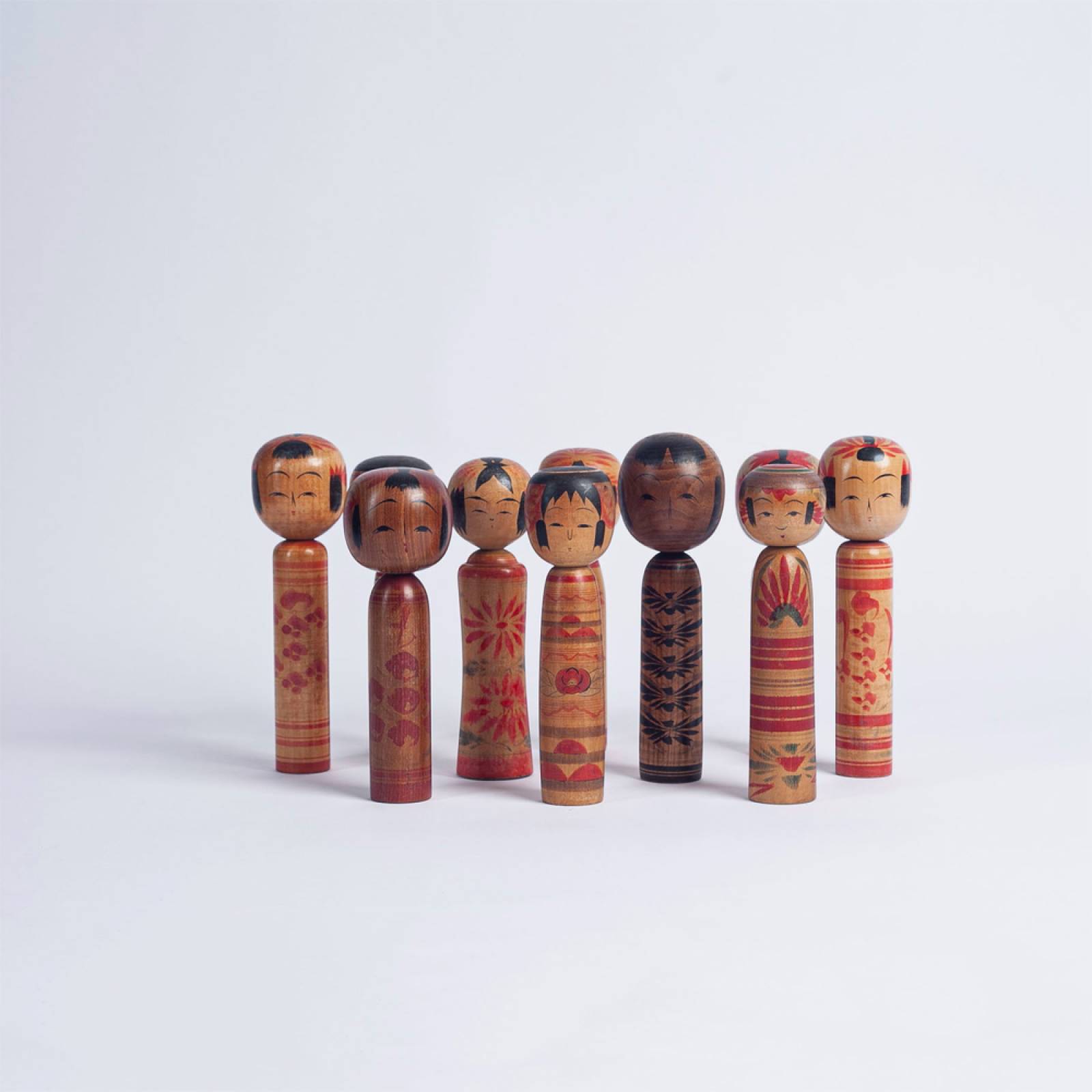 Vintage Japanese Wooden Kokeshi Doll