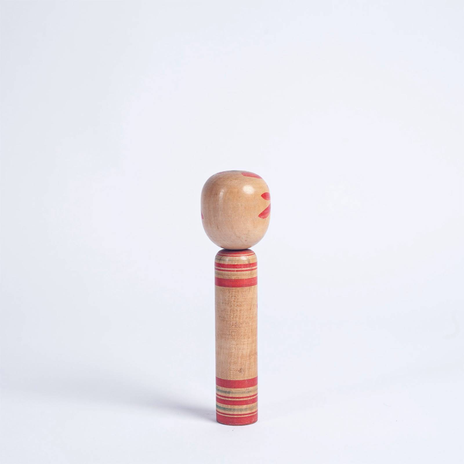 Vintage Japanese Wooden Kokeshi Doll thumbnails