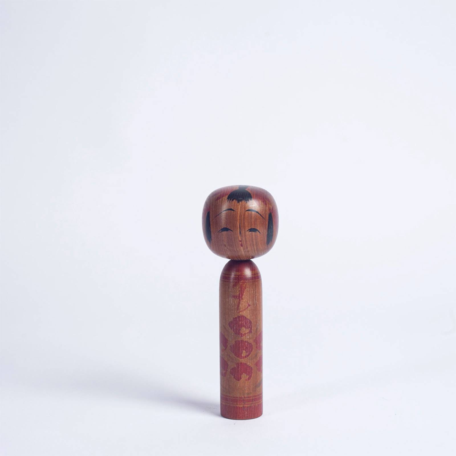 Vintage Japanese Wooden Kokeshi Doll thumbnails