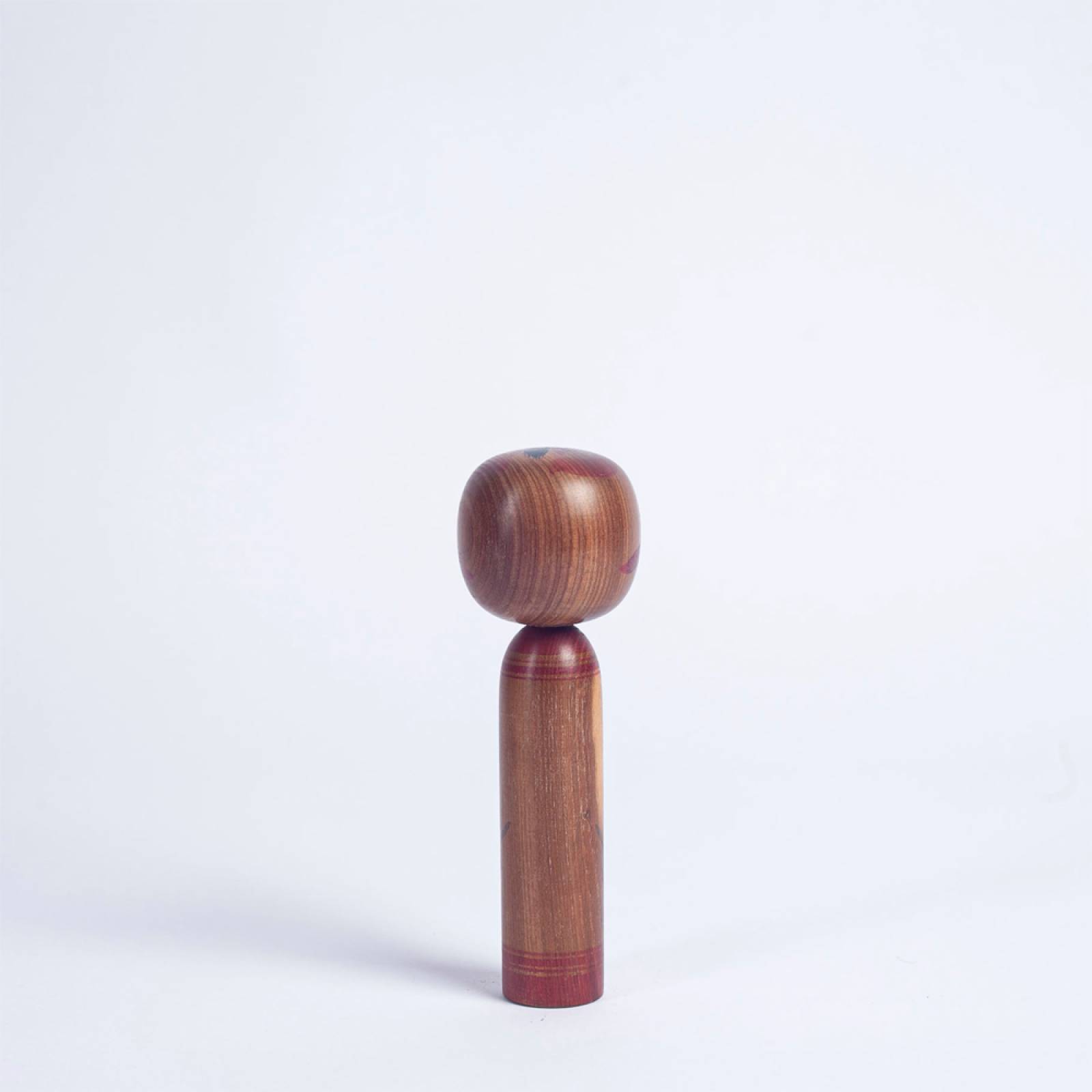 Vintage Japanese Wooden Kokeshi Doll thumbnails