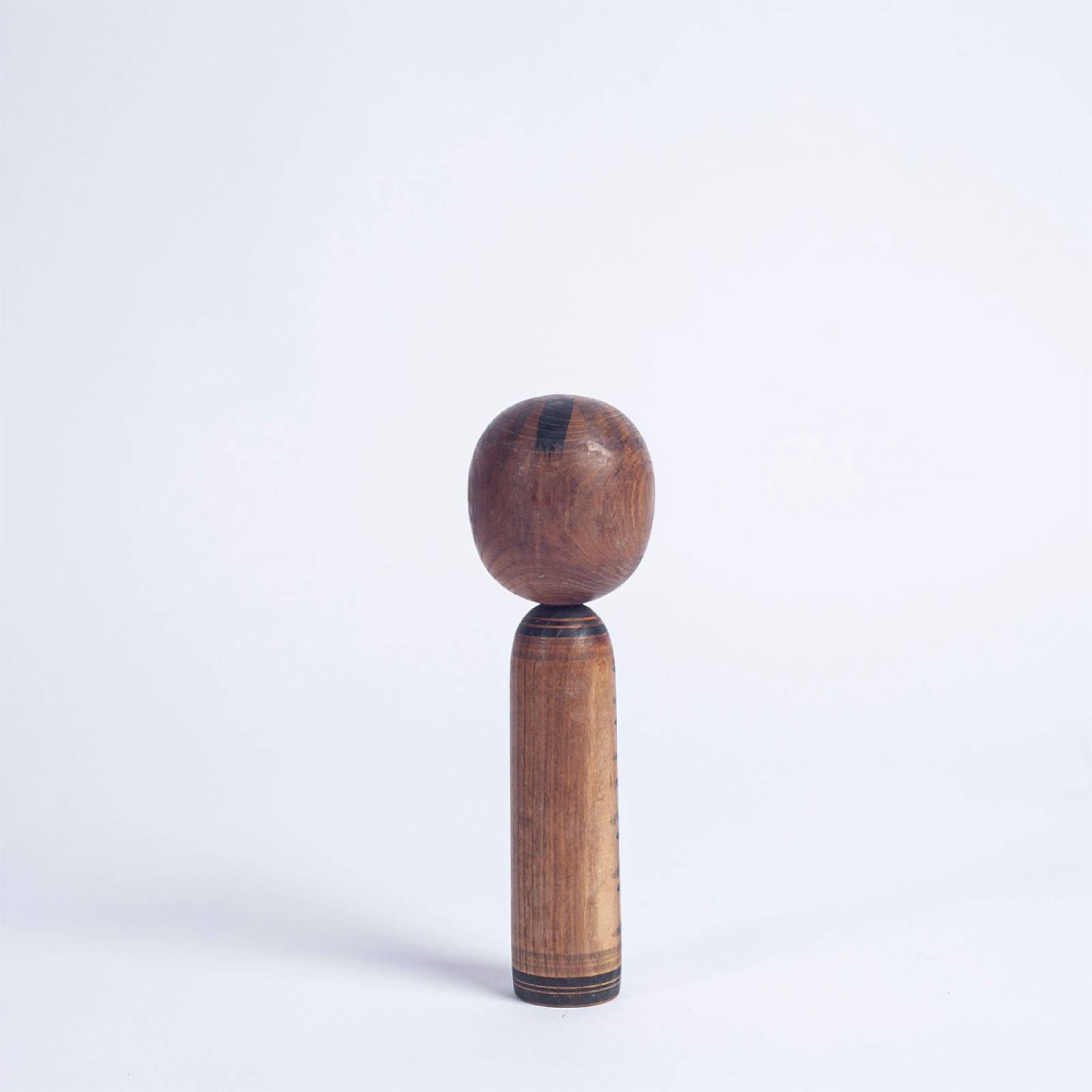 Vintage Japanese Wooden Kokeshi Doll thumbnails