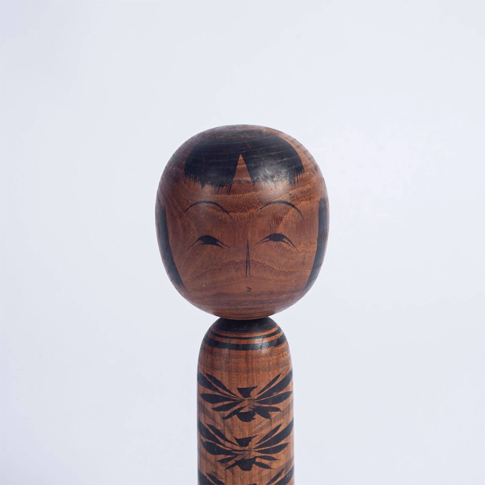 Vintage Japanese Wooden Kokeshi Doll thumbnails