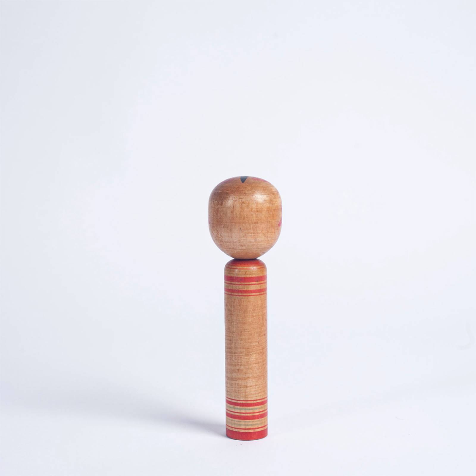 Vintage Japanese Wooden Kokeshi Doll thumbnails