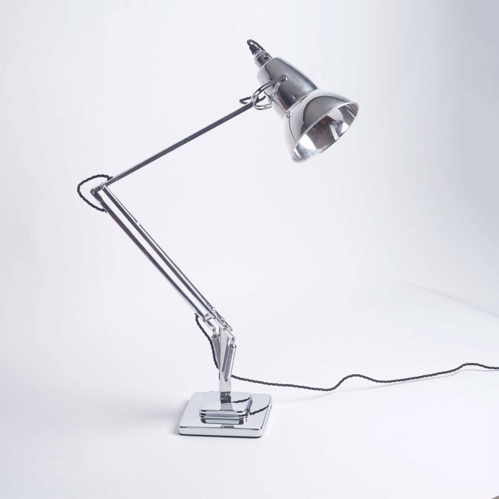 Vintage Restored Anglepoise Chrome Desk Lamp Model 1227