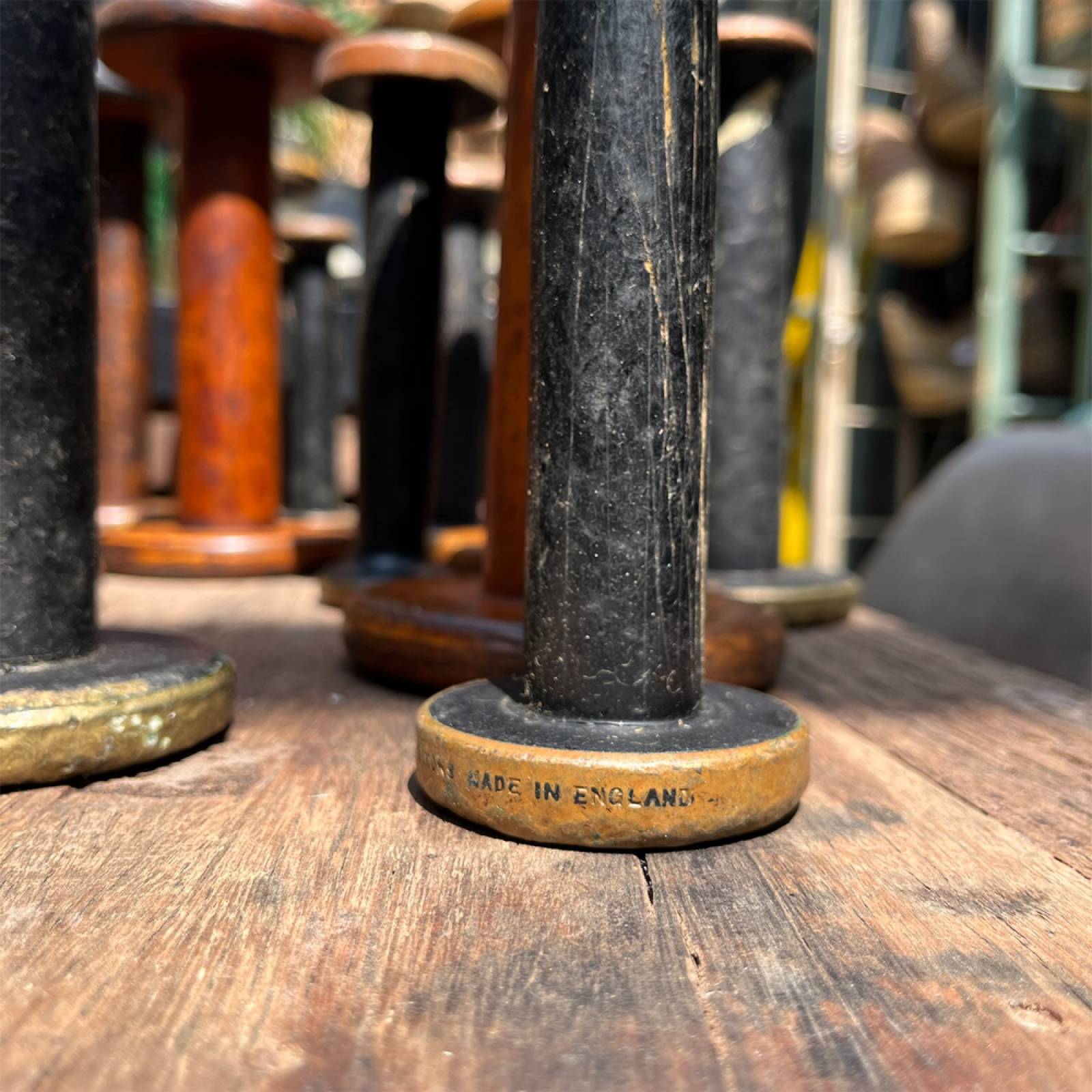Vintage Wooden Bobbin Reel thumbnails