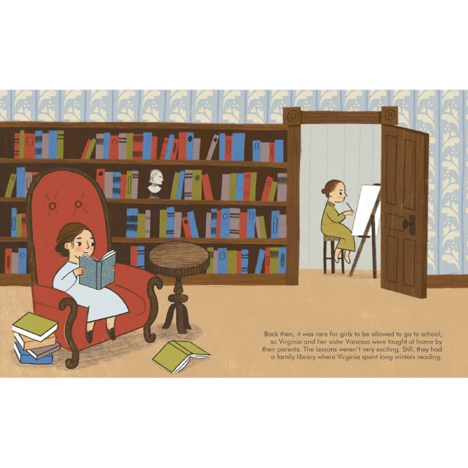 Virginia Woolf: Little People, Big Dreams - Hardback Book thumbnails