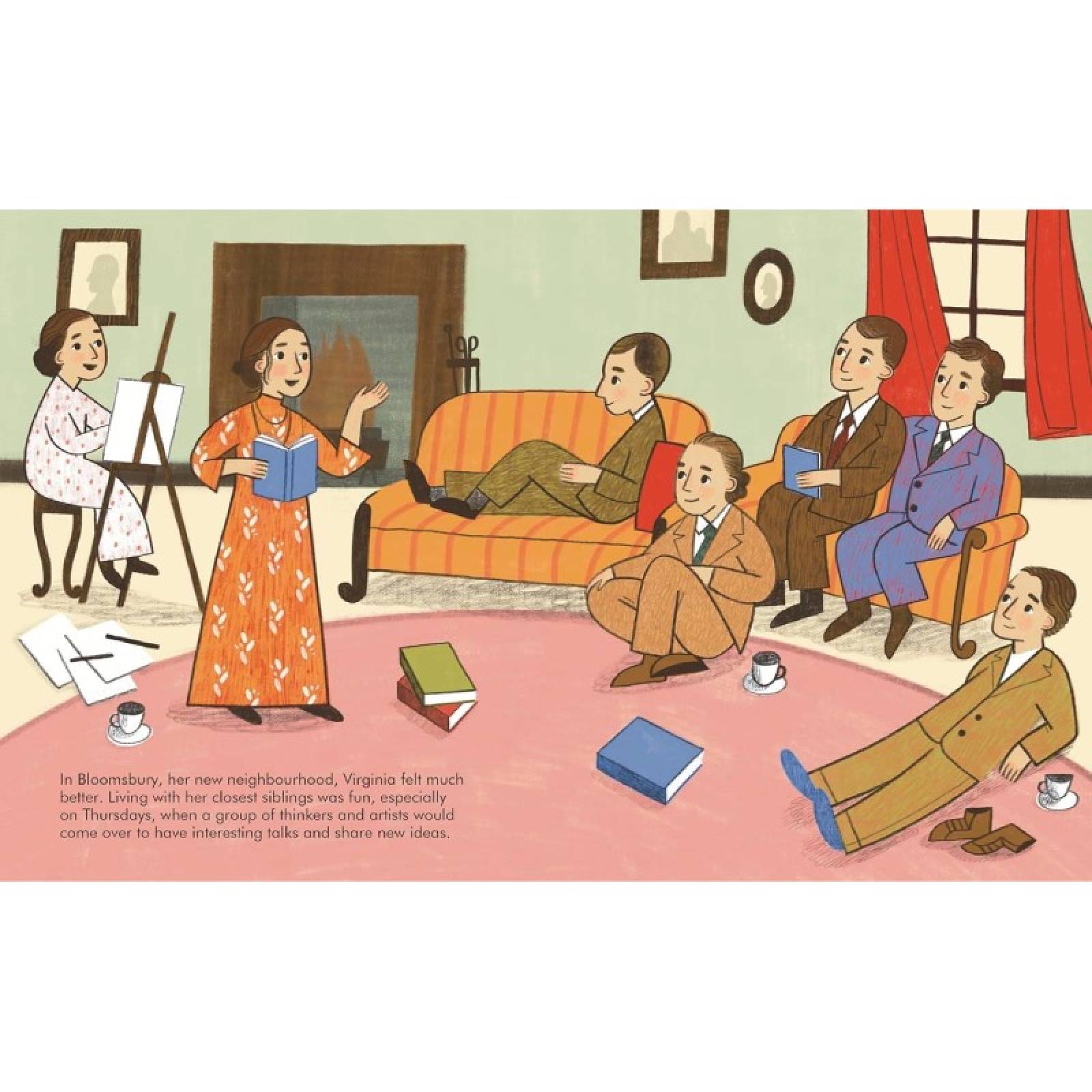 Virginia Woolf: Little People, Big Dreams - Hardback Book thumbnails