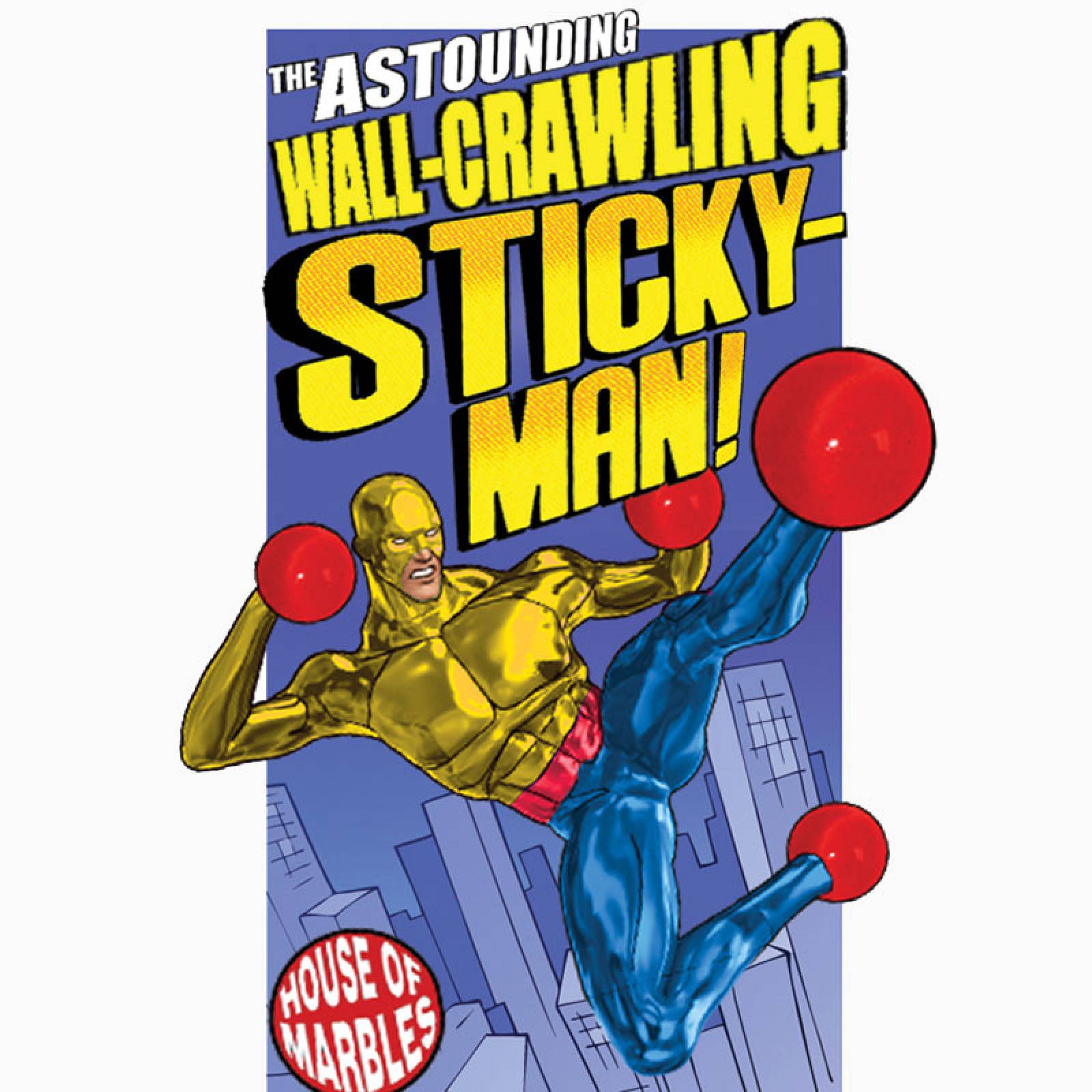 Sticky Man Mini Window Tumbler Toy thumbnails