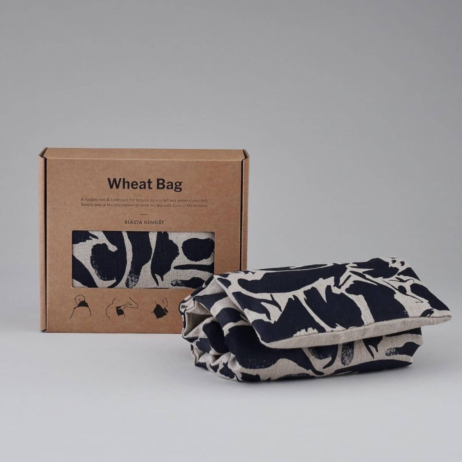 Wheat Bag In Navy Creatures Print thumbnails