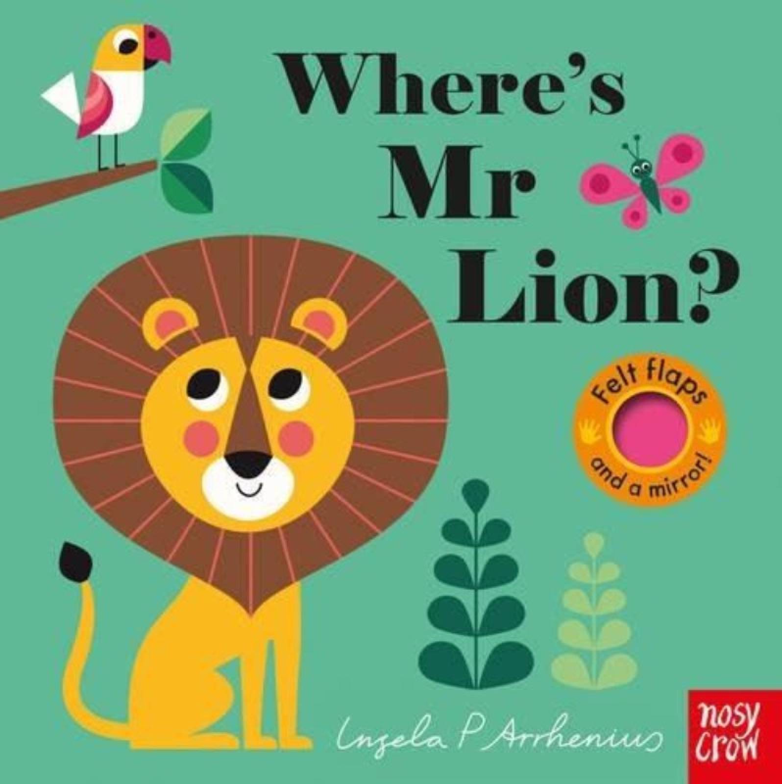 Wheres Mr Lion - Felt Flaps Board Book