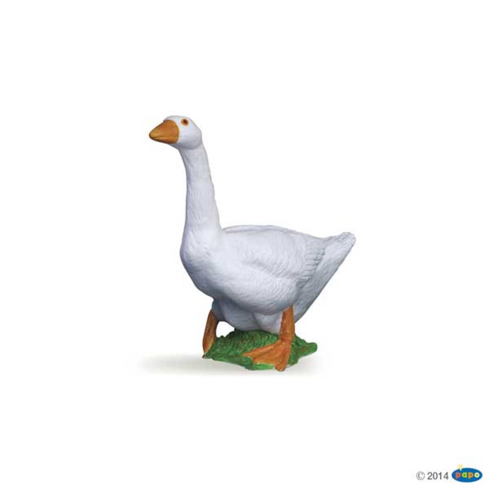 White Goose - Papo Farm Animal Figure