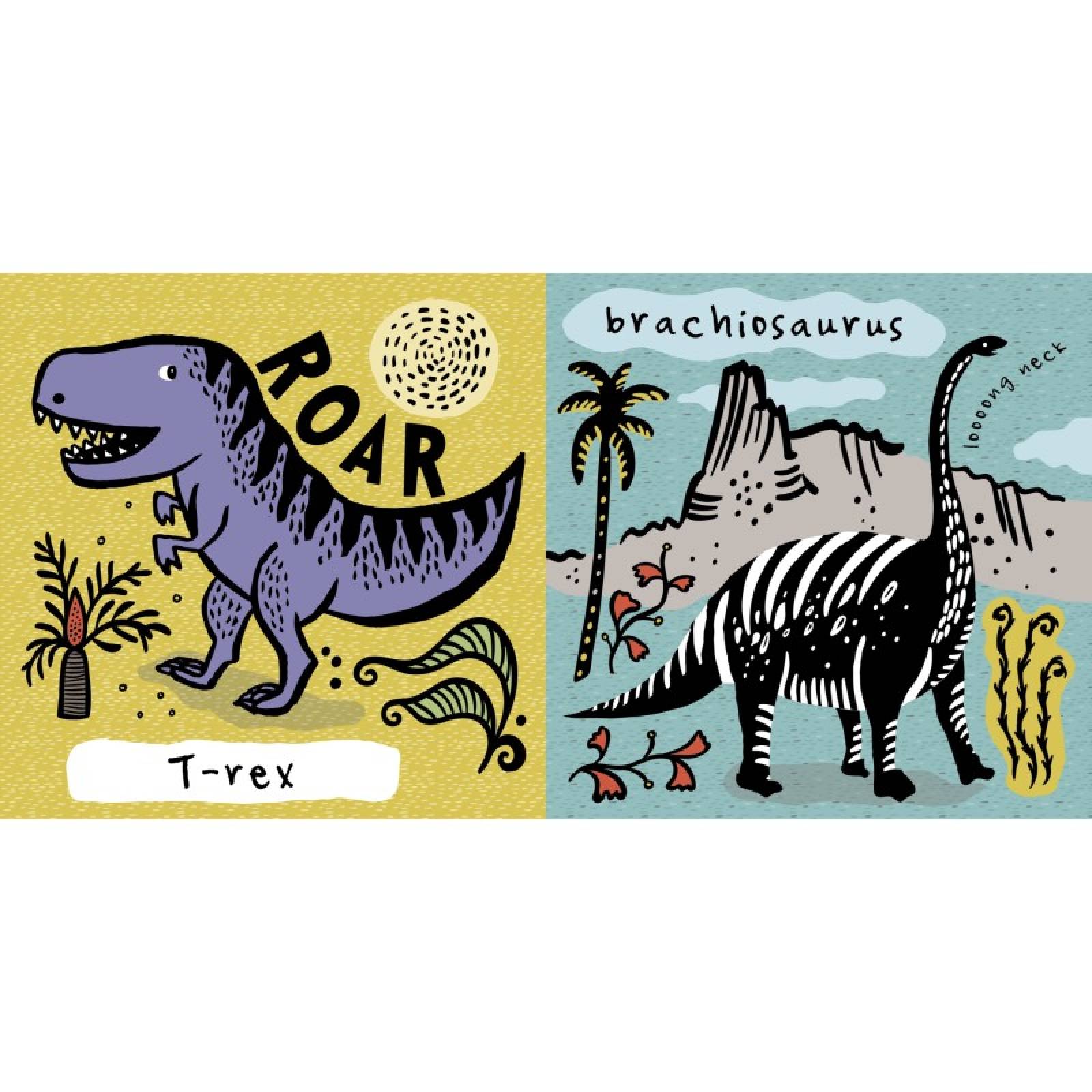 Who Loves Dinosaurs? - Colour Me Bath Book thumbnails