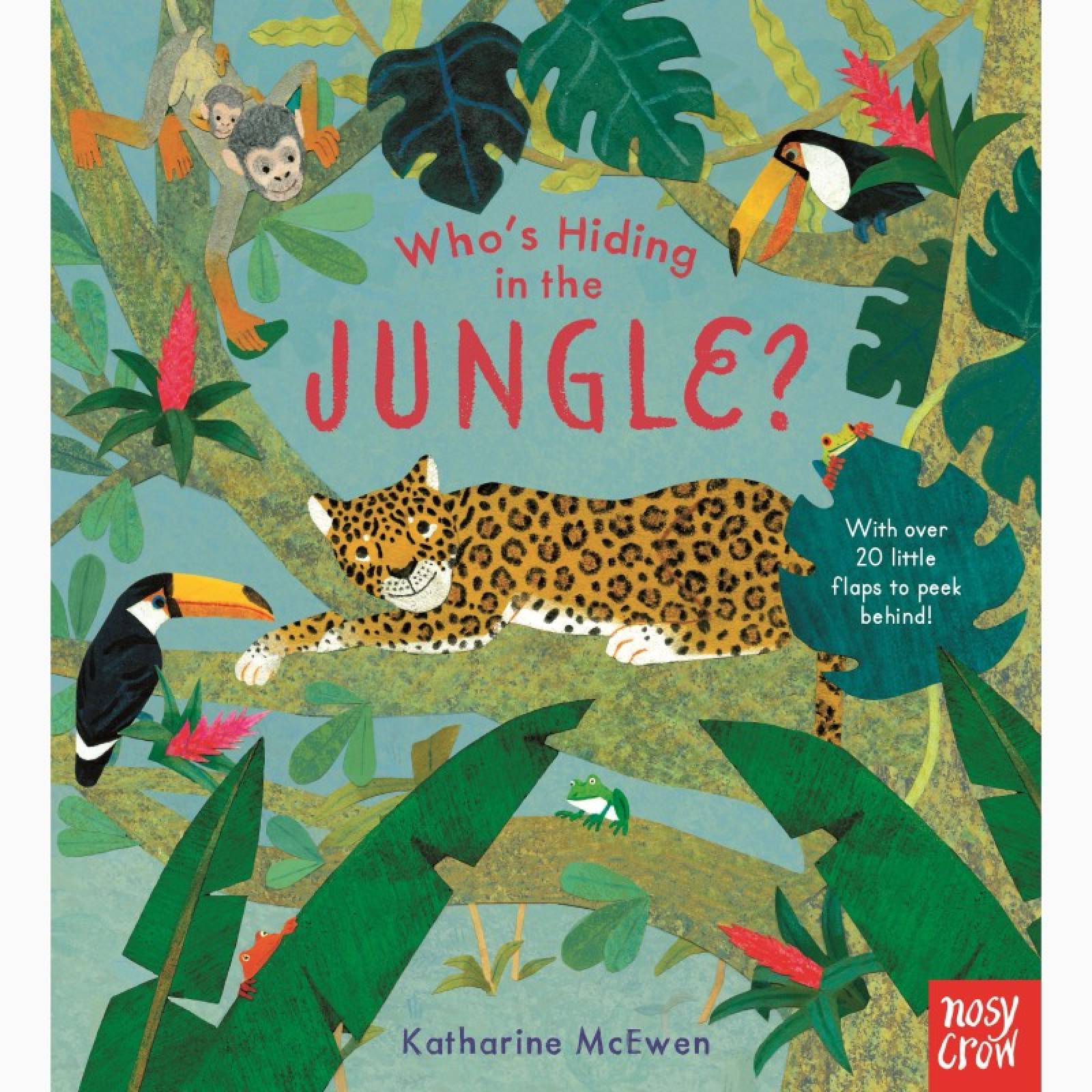 Who's Hiding In The Jungle - Lift The Flap Board Book