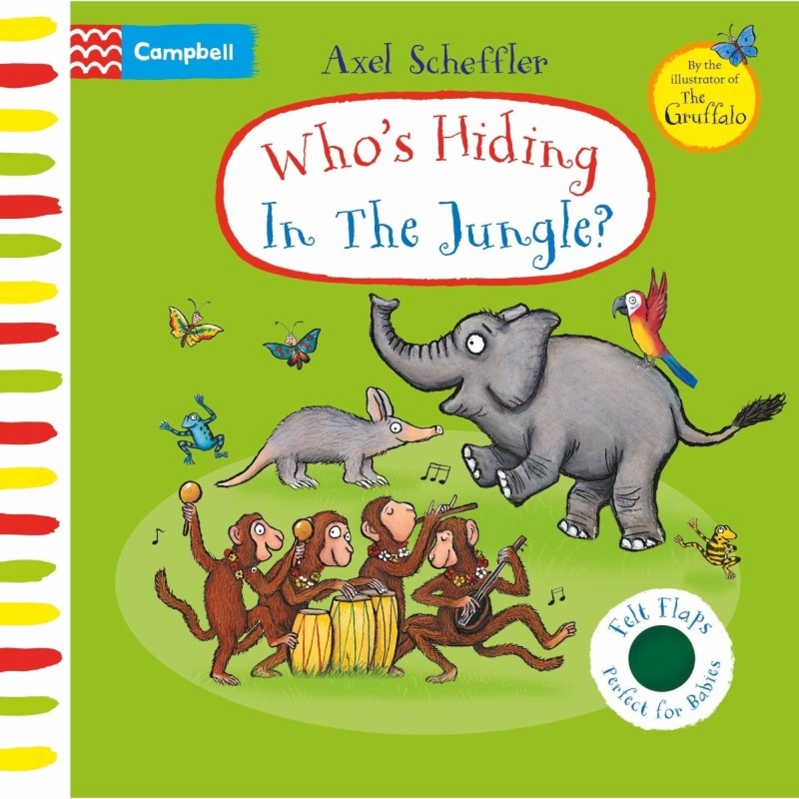 Who's Hiding In The Jungle? - Felt Flaps Board Book